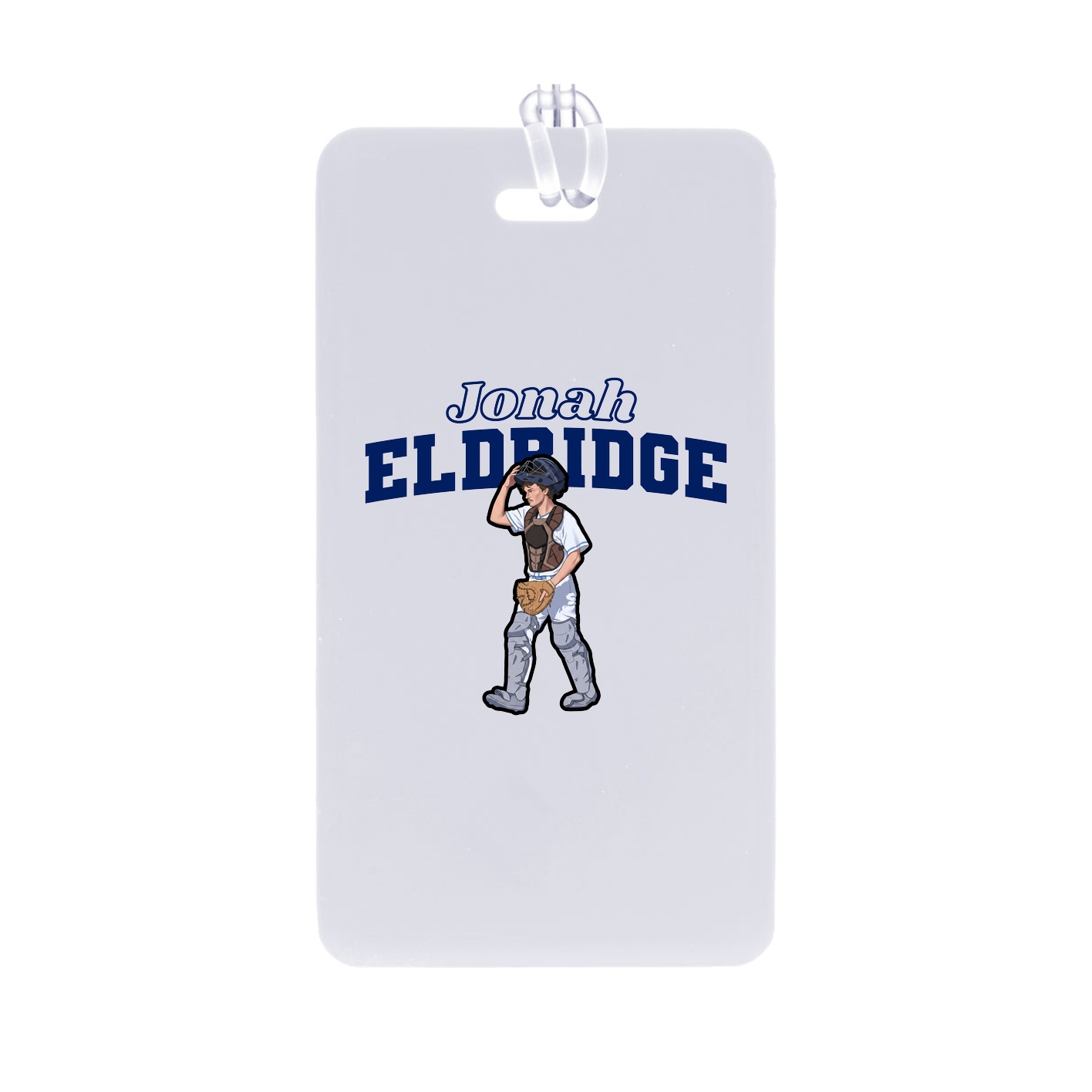 Bag Tag — Name Arch in Classic