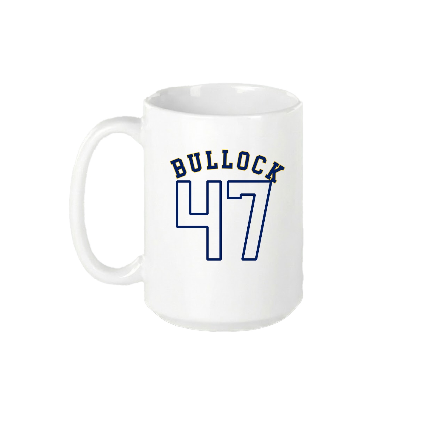 15oz Coffee Mug — Shirsey Arch in White