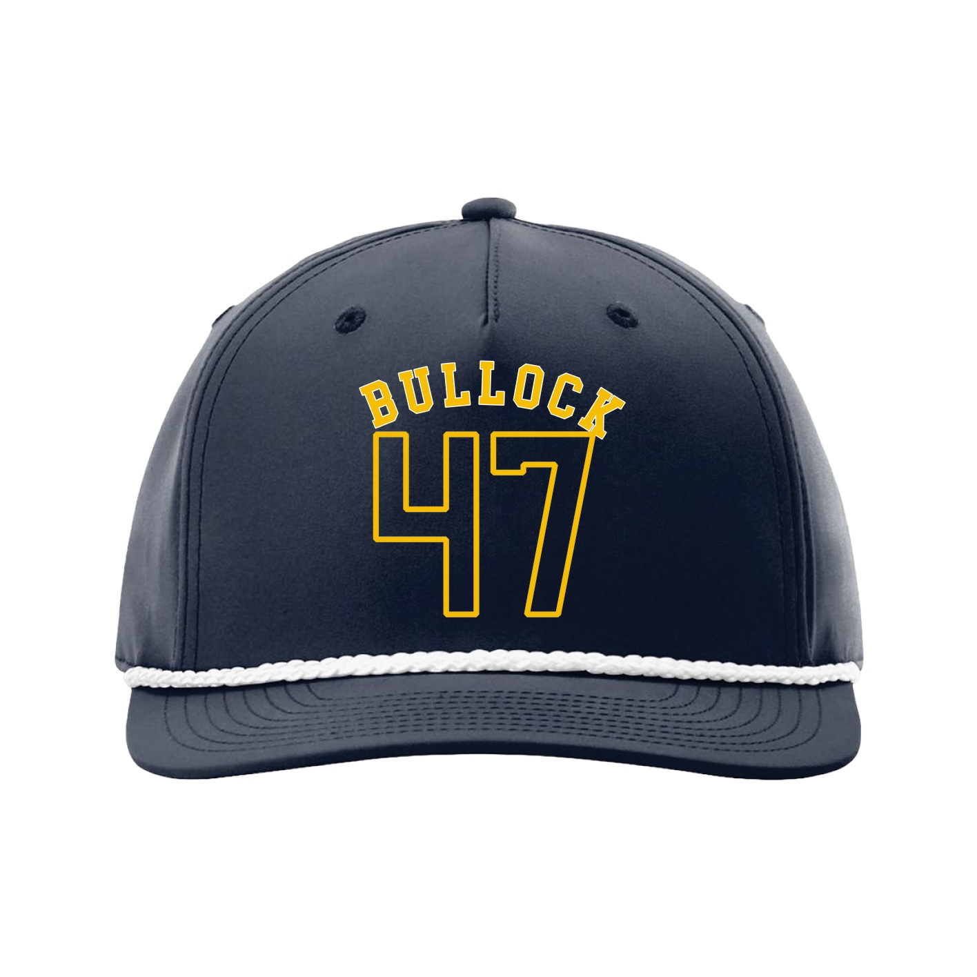 Five-Panel Classic Rope Cap — Shirsey Arch in Navy