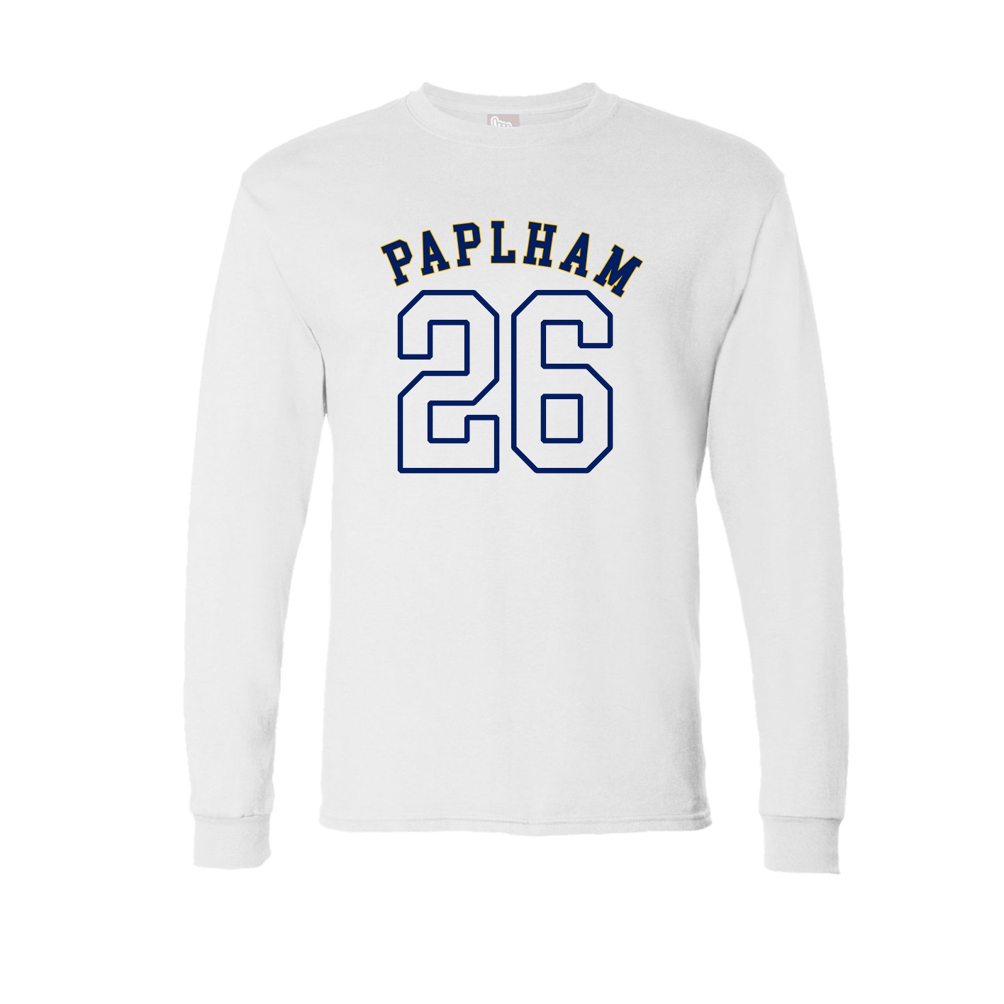 Long Sleeve Tee — Shirsey Arch in White