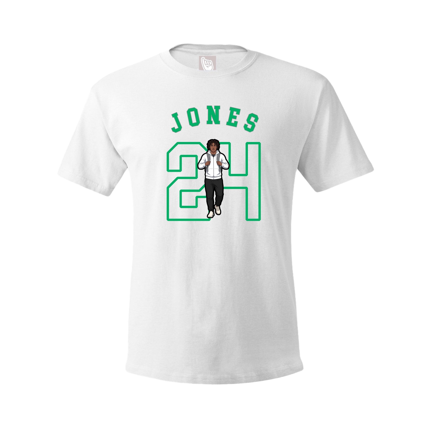 Youth Tee — Shirsey Arch in White