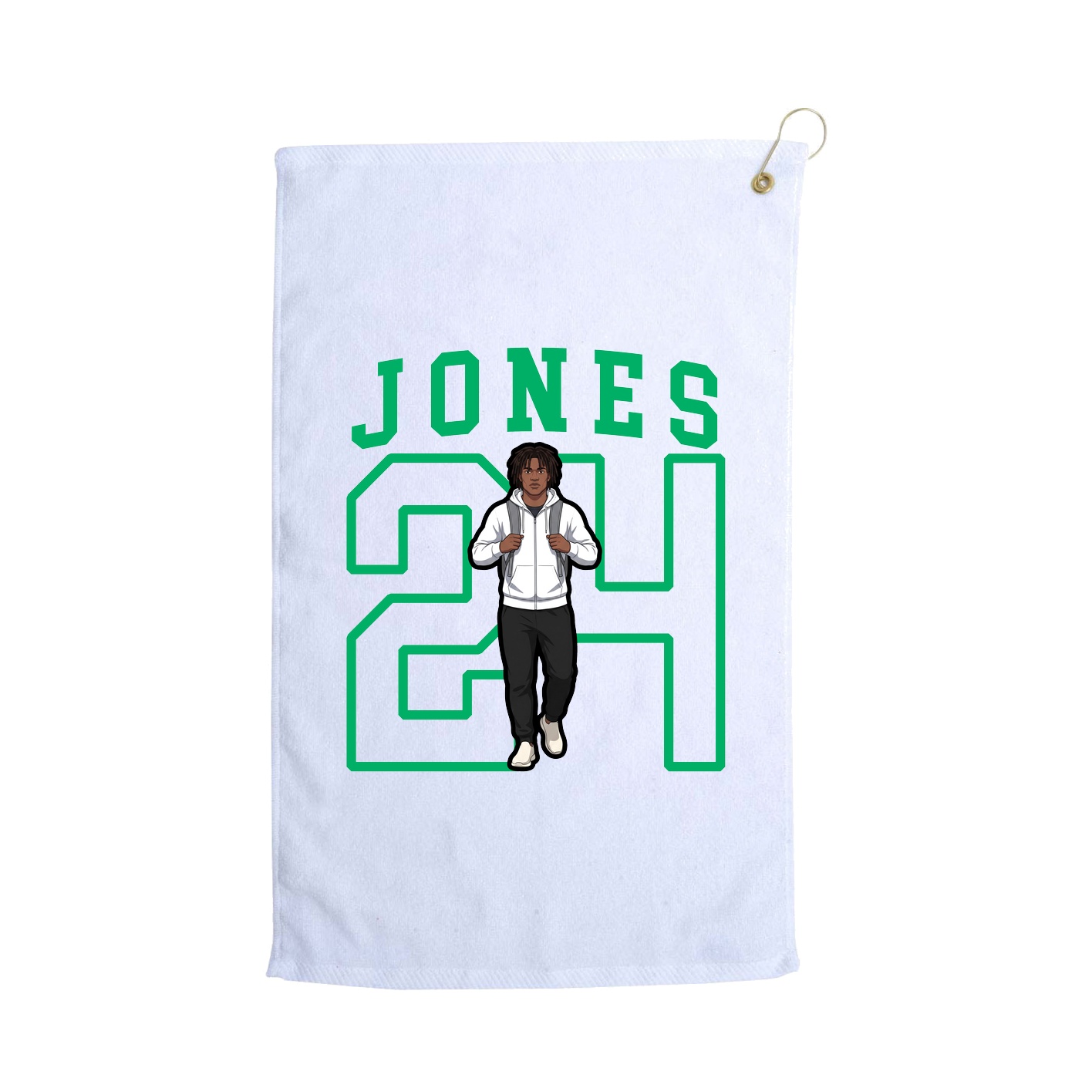 Terry Velour Golf Towel