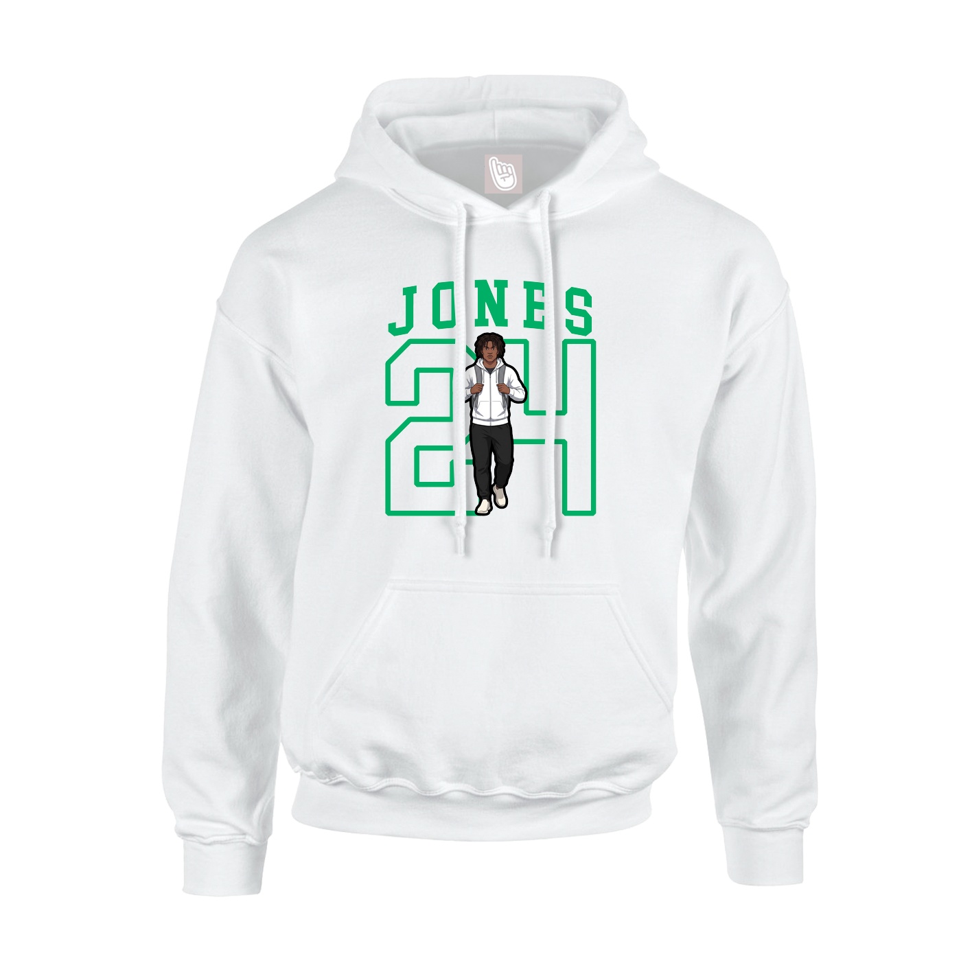 Youth Hoodie — Shirsey in White