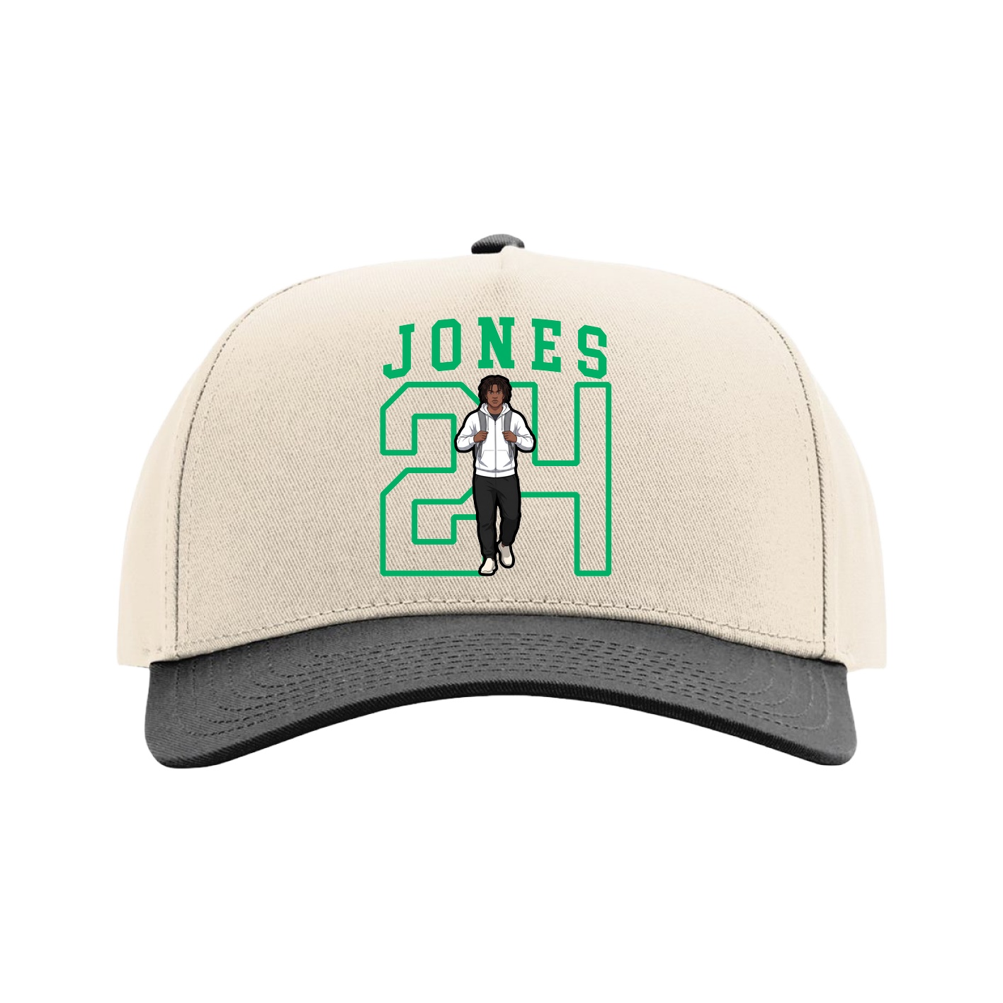 Full Fabric Five-Panel Champ Cap