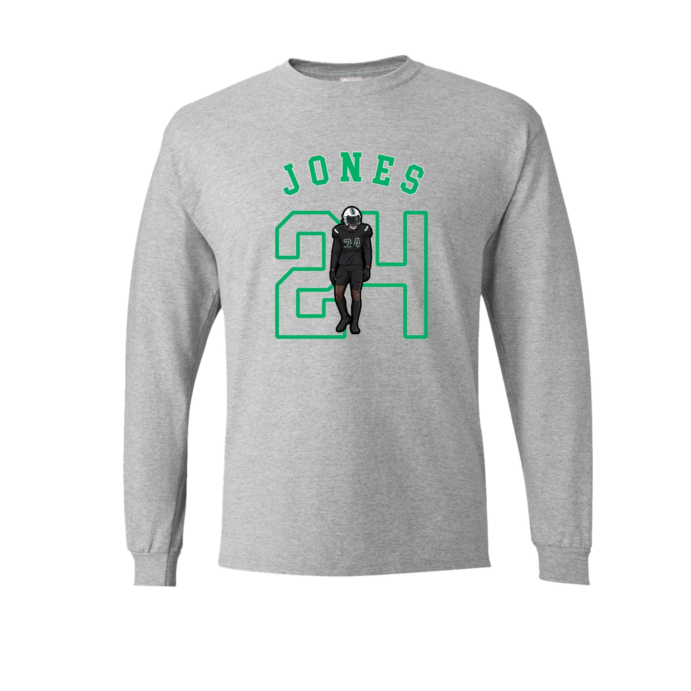 Long Sleeve Tee — Shirsey Arch in Grey
