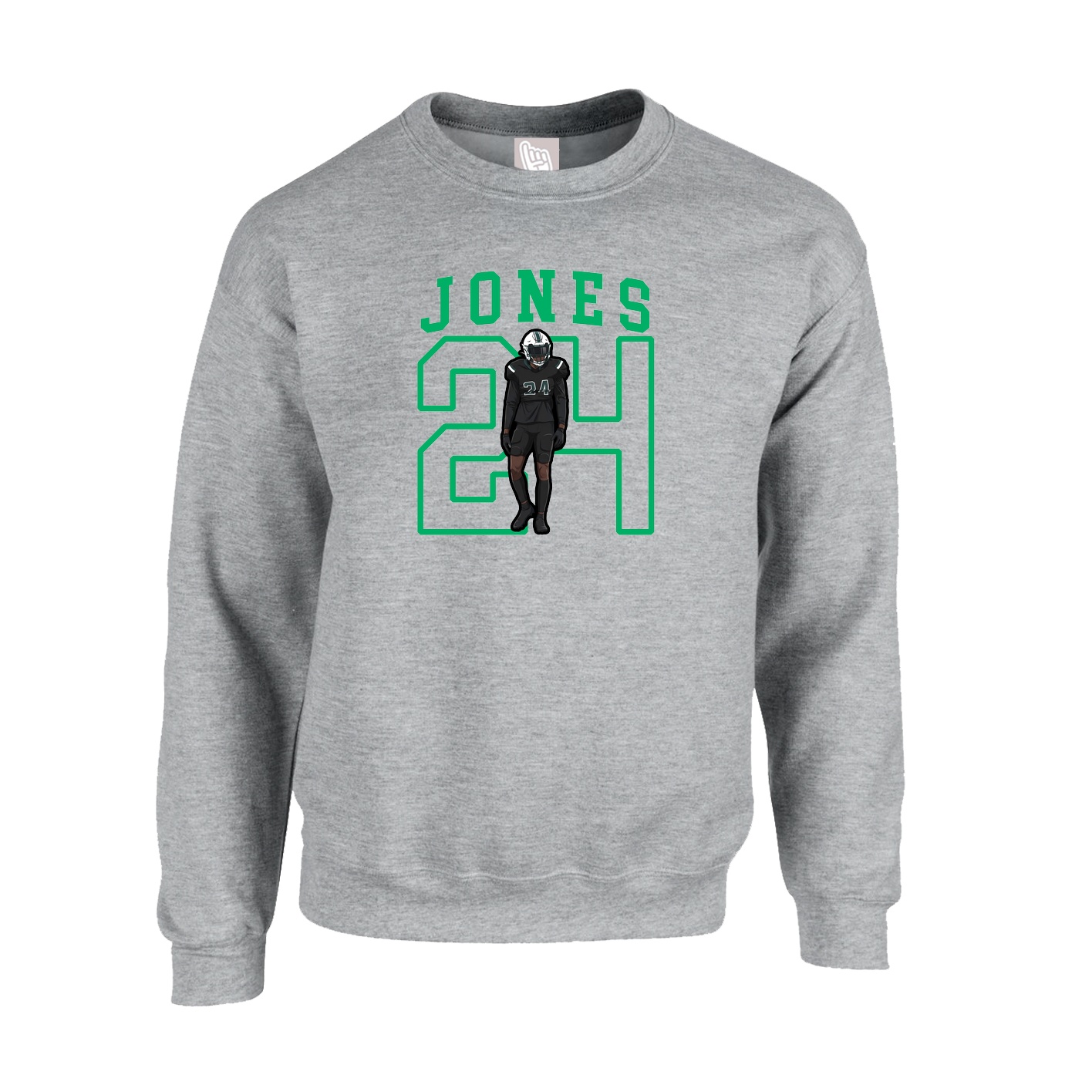 Fleece Crew — Shirsey in Grey