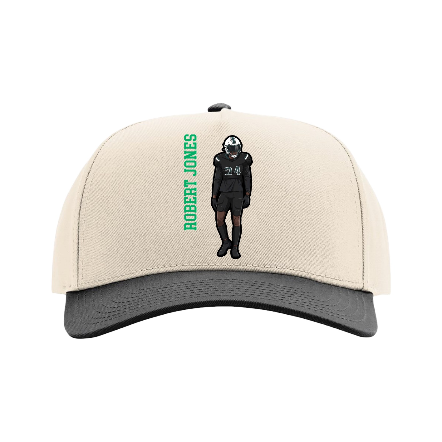 Full Fabric Five-Panel Champ Cap