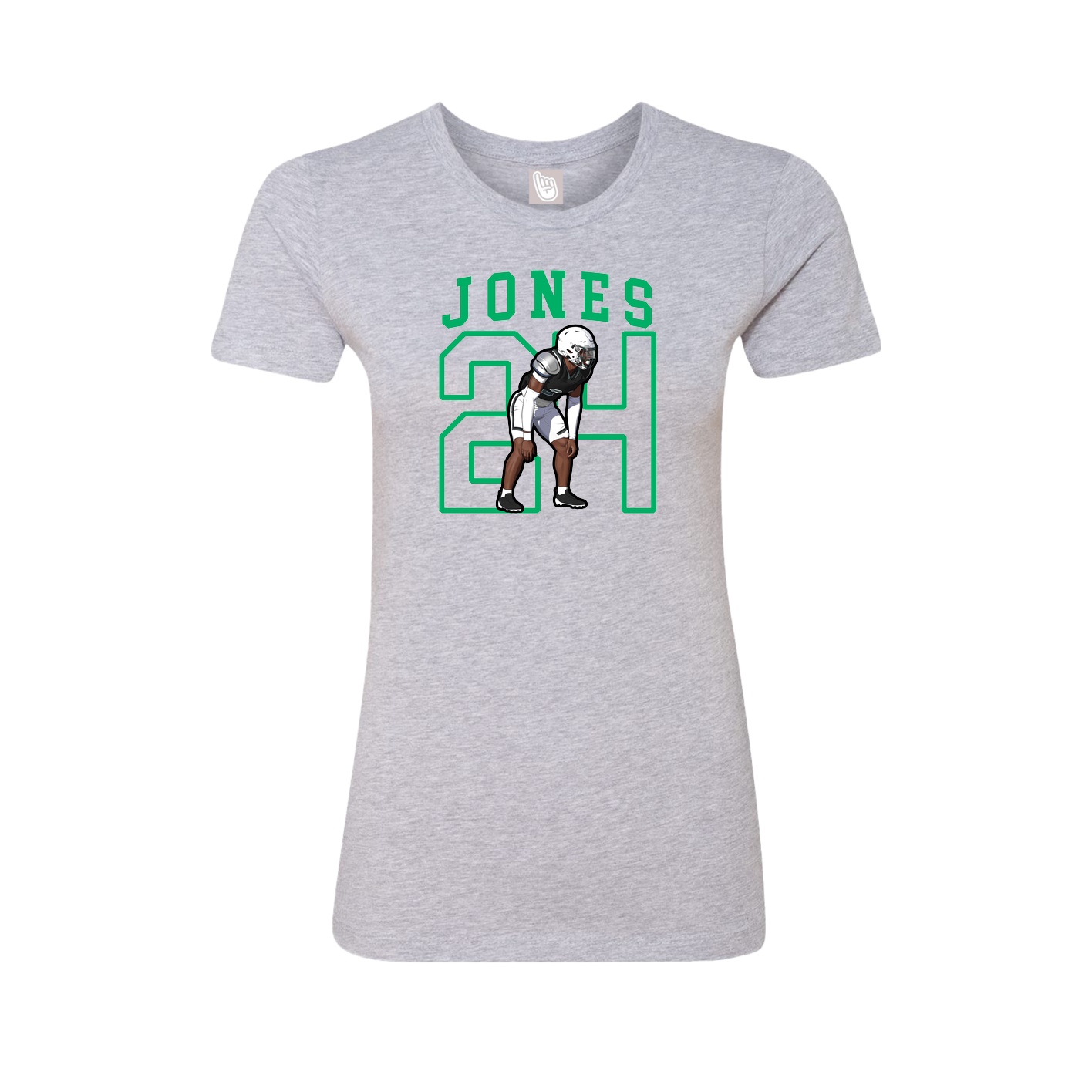 Fitted Women's Tee — Shirsey in Grey