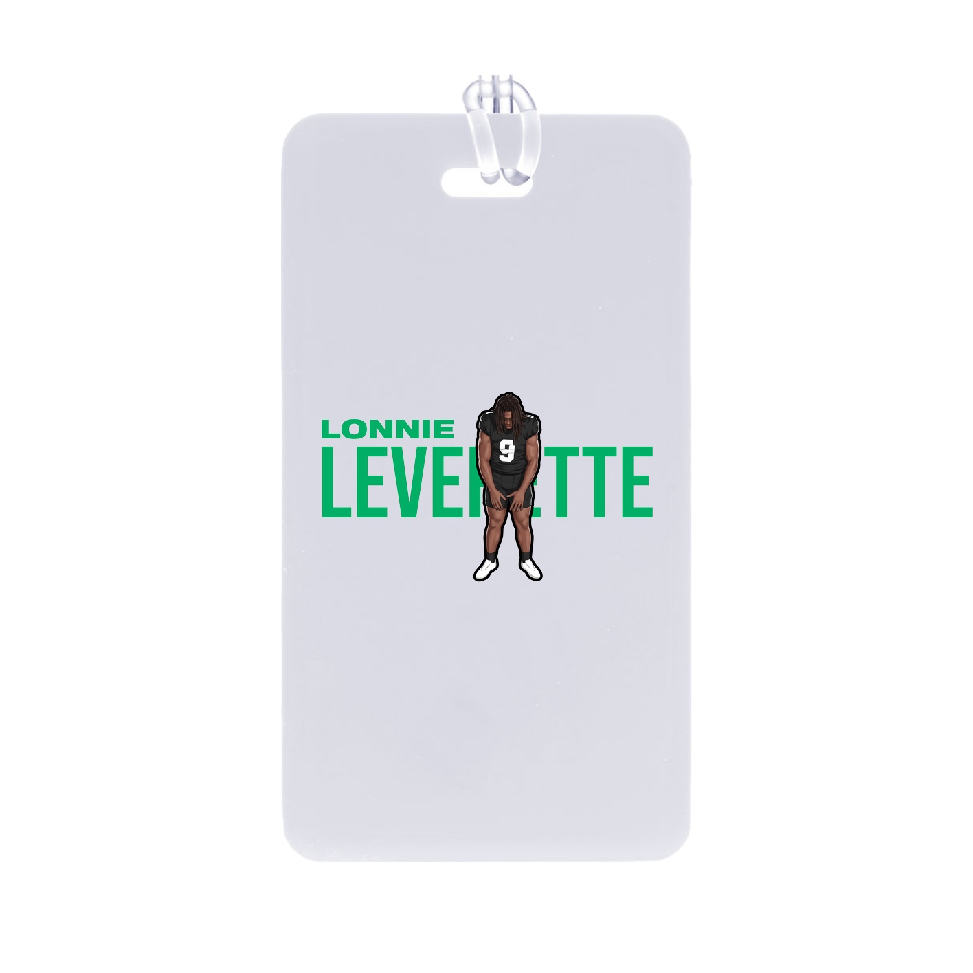 Bag Tag — Player Name in Classic