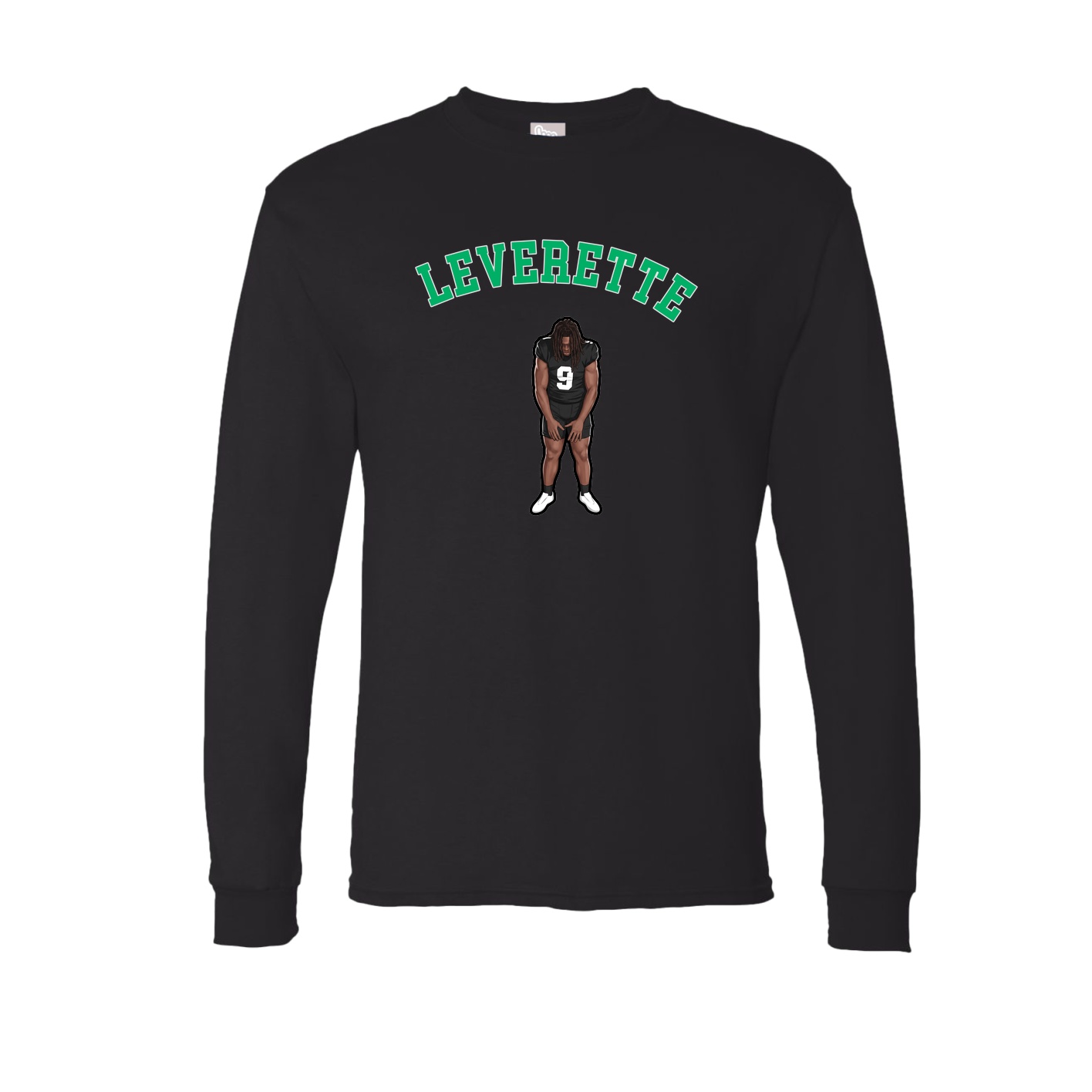 Long Sleeve Tee — Shirsey Arch in Black