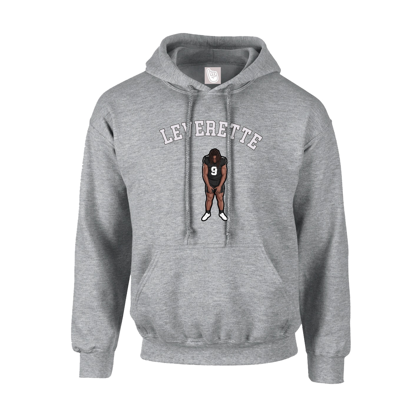 Youth Hoodie — Shirsey Arch in Grey
