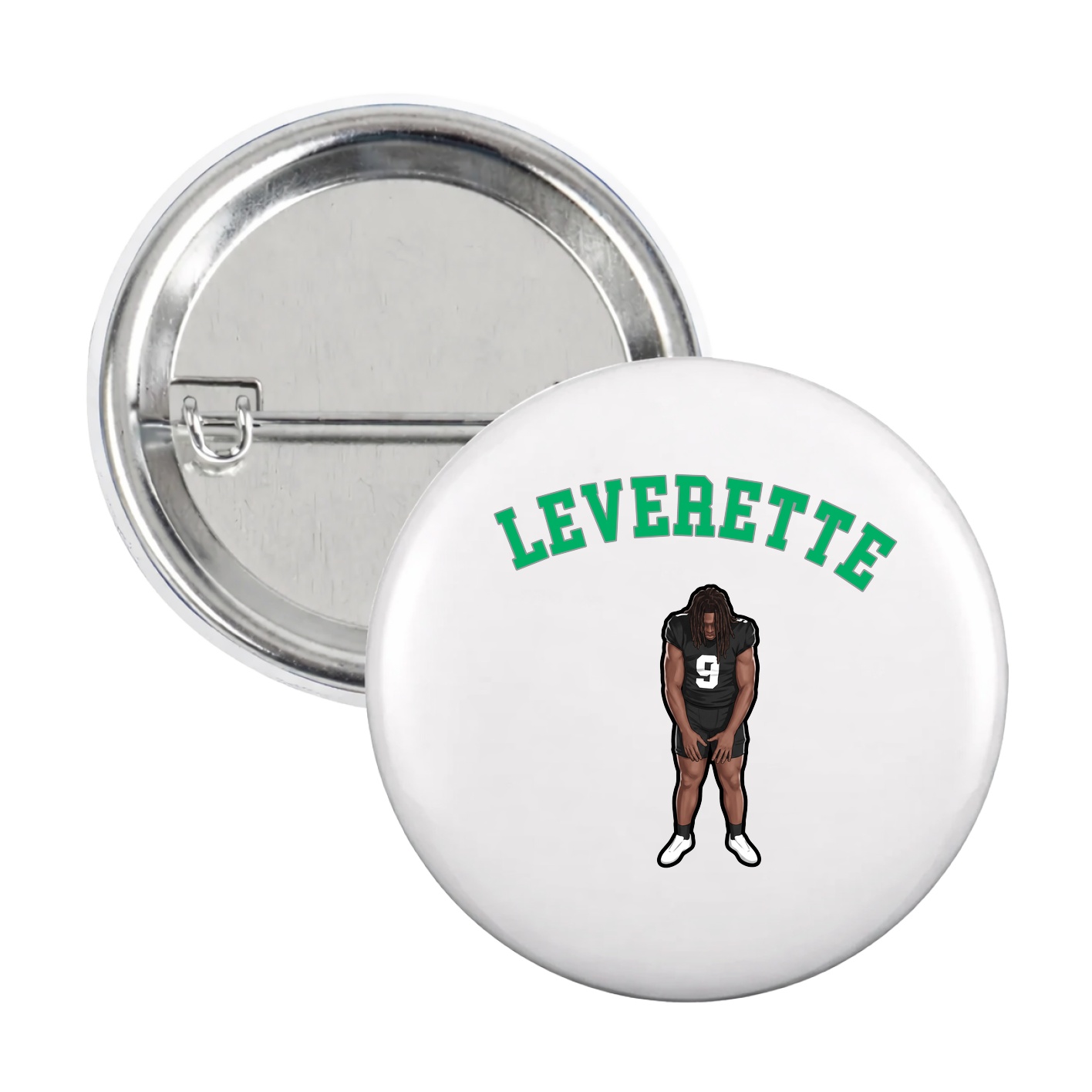 Game Day Button — Shirsey Arch in White