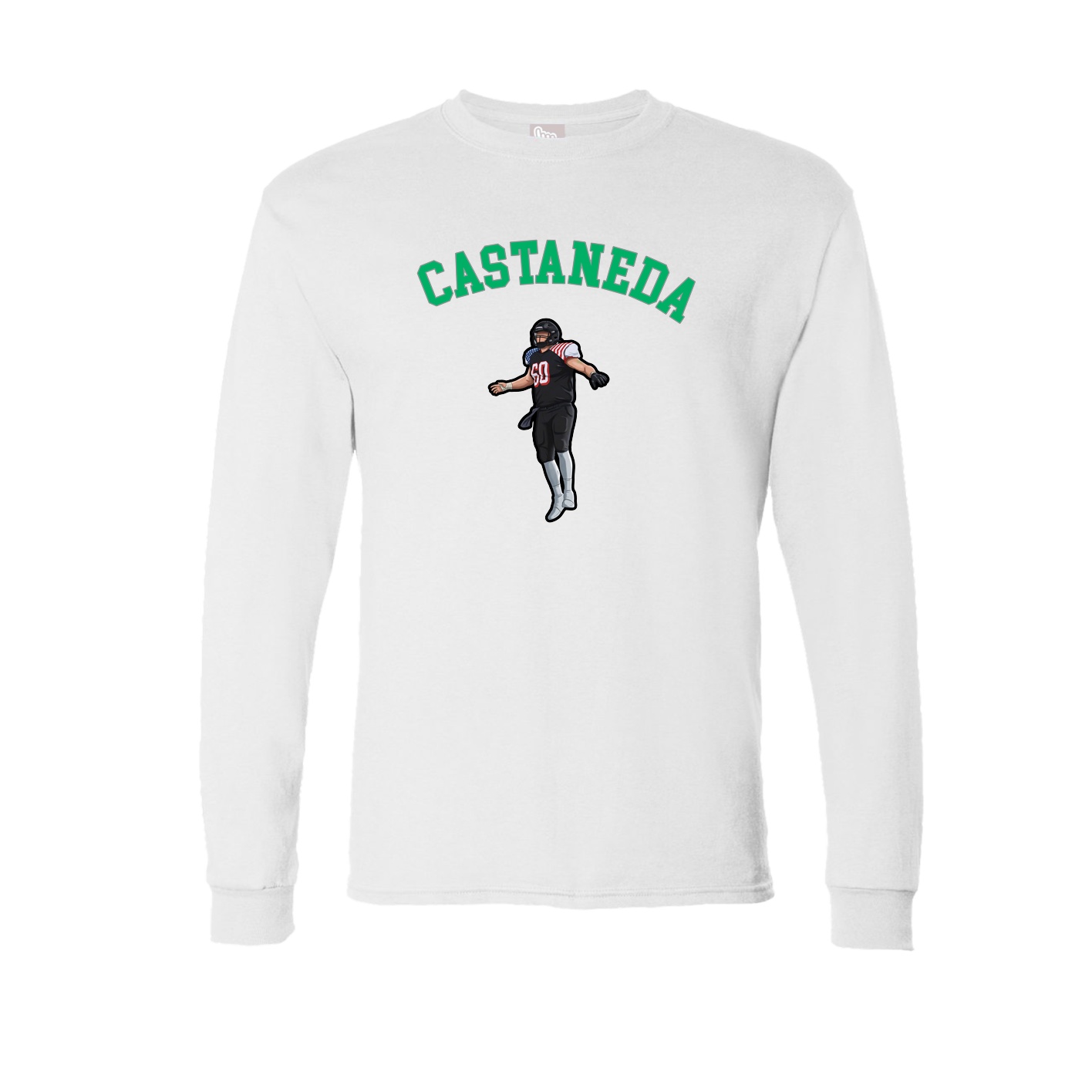 Long Sleeve Tee — Shirsey Arch in White