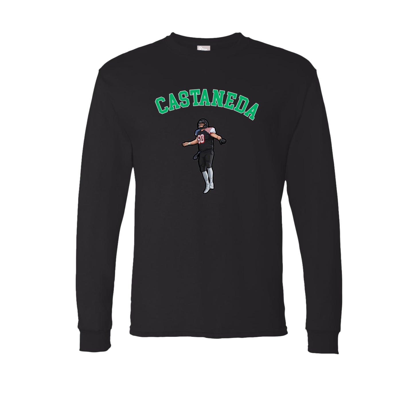 Long Sleeve Tee — Shirsey Arch in Black