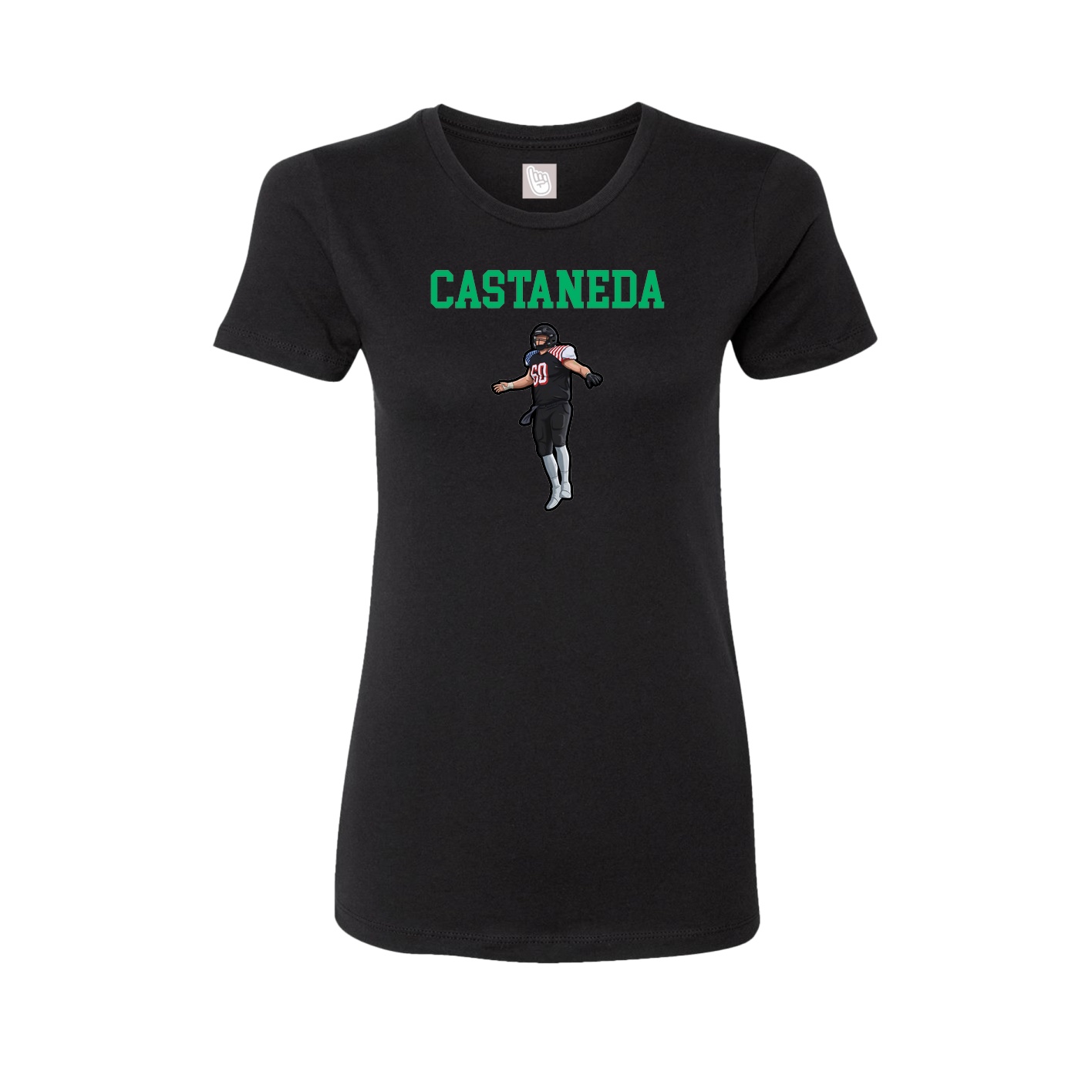 Fitted Women's Tee — Shirsey in Black