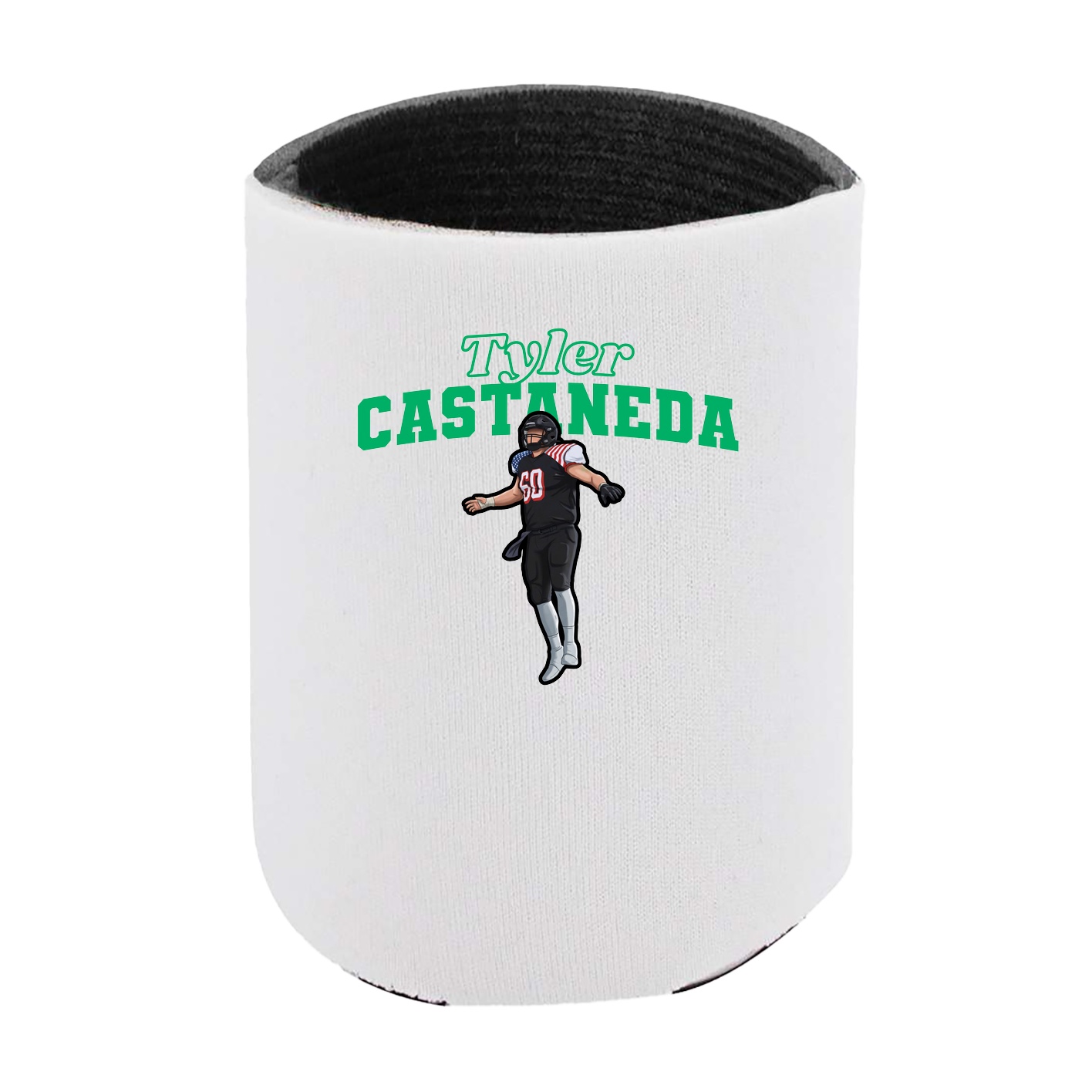 Can Holder — Name Arch in White