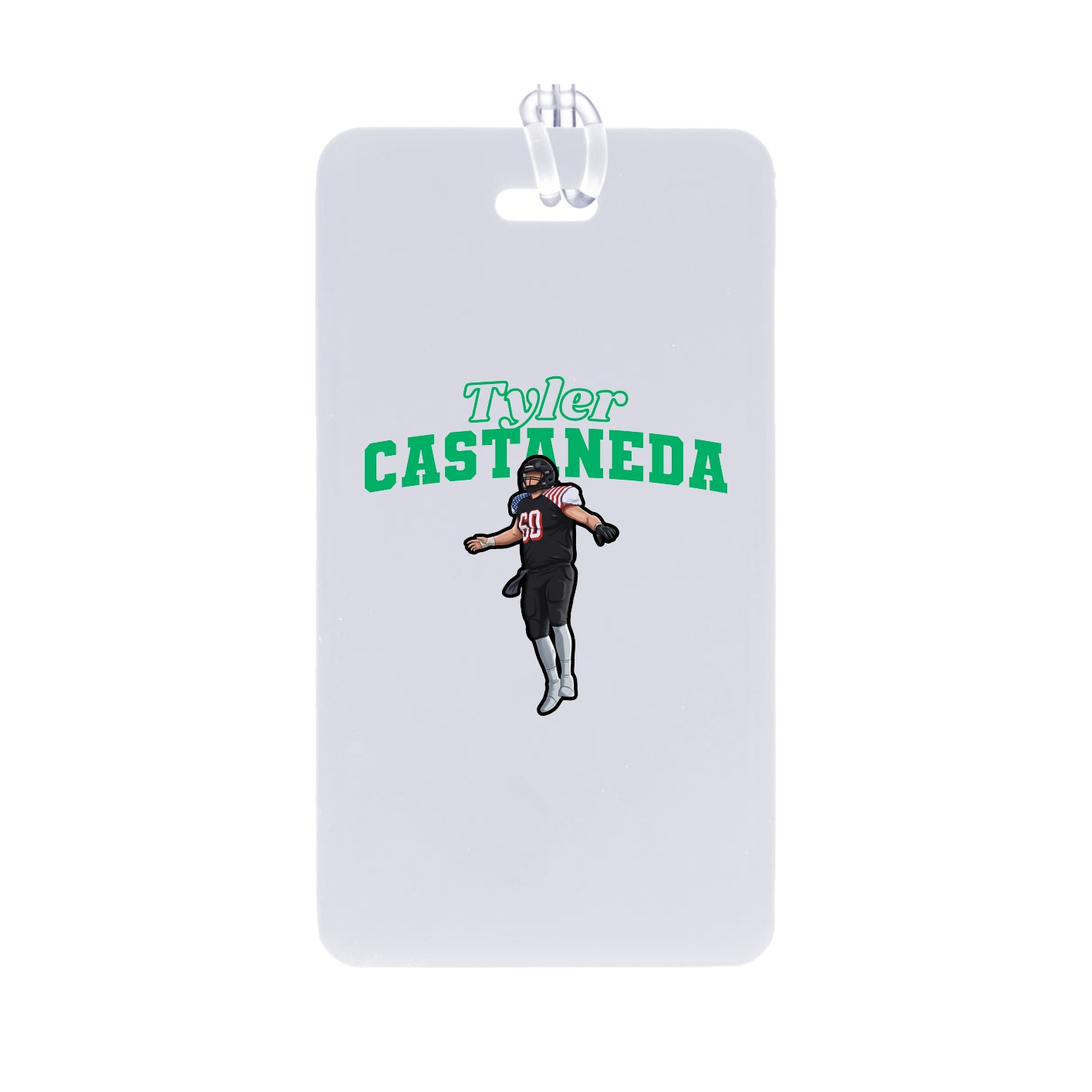 Bag Tag — Name Arch in Classic