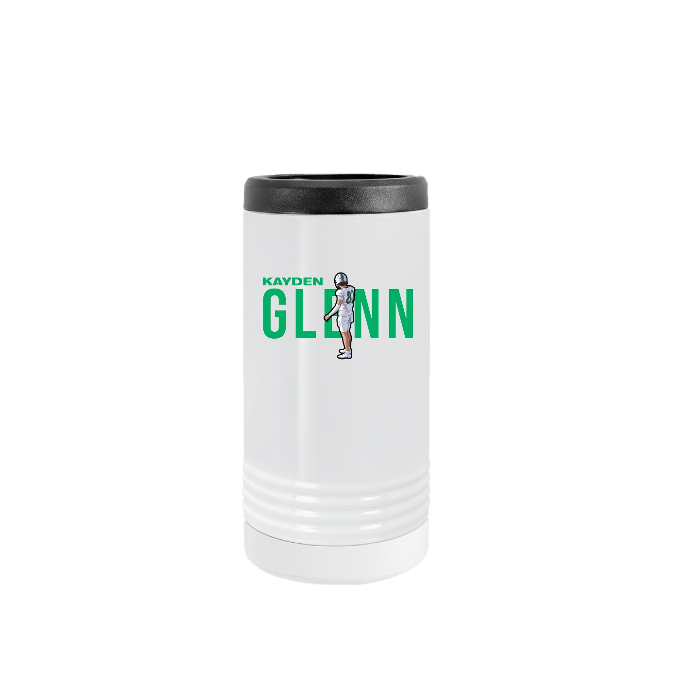 Slim Beverage Holder — Player Name in White