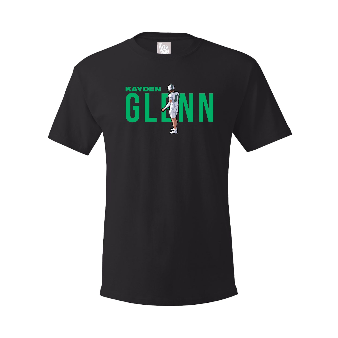 Youth Tee — Player Name in Black