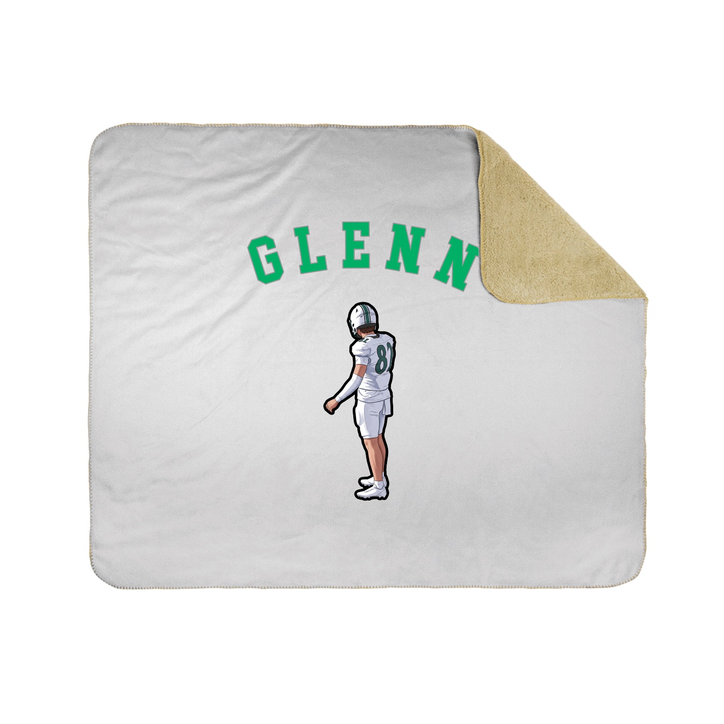 Throw Blanket — Shirsey Arch in White