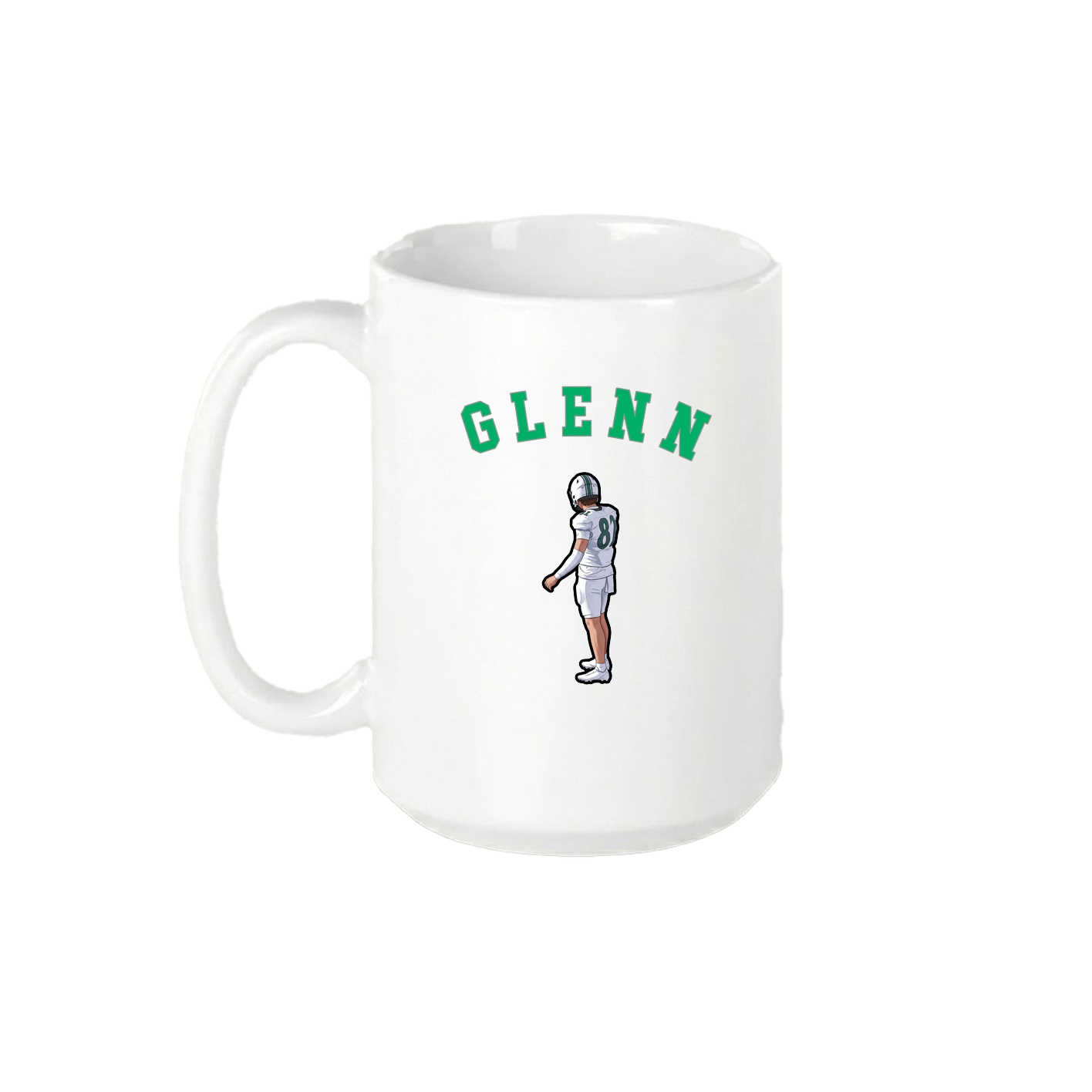 15oz Coffee Mug — Shirsey Arch in White