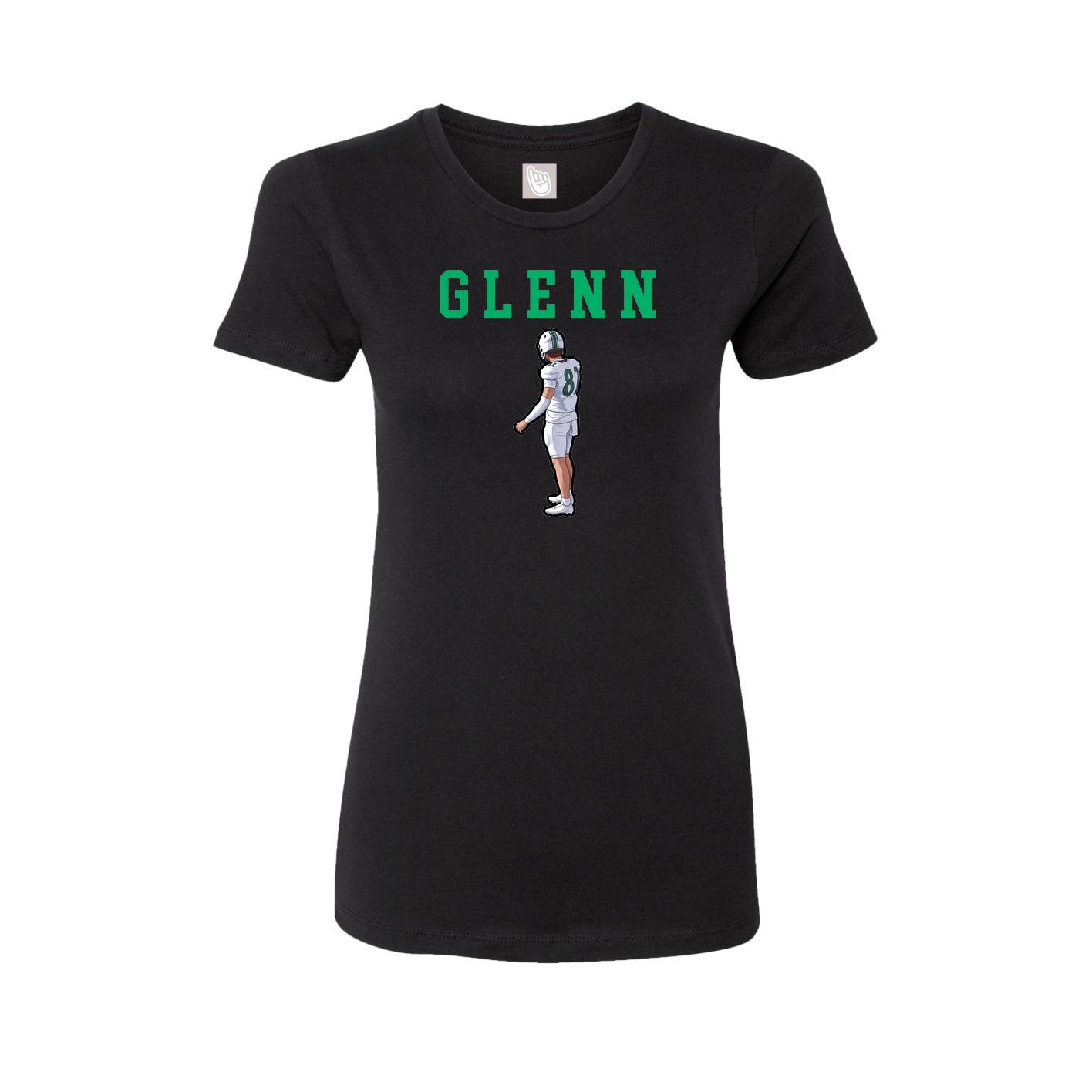 Fitted Women's Tee — Shirsey in Black
