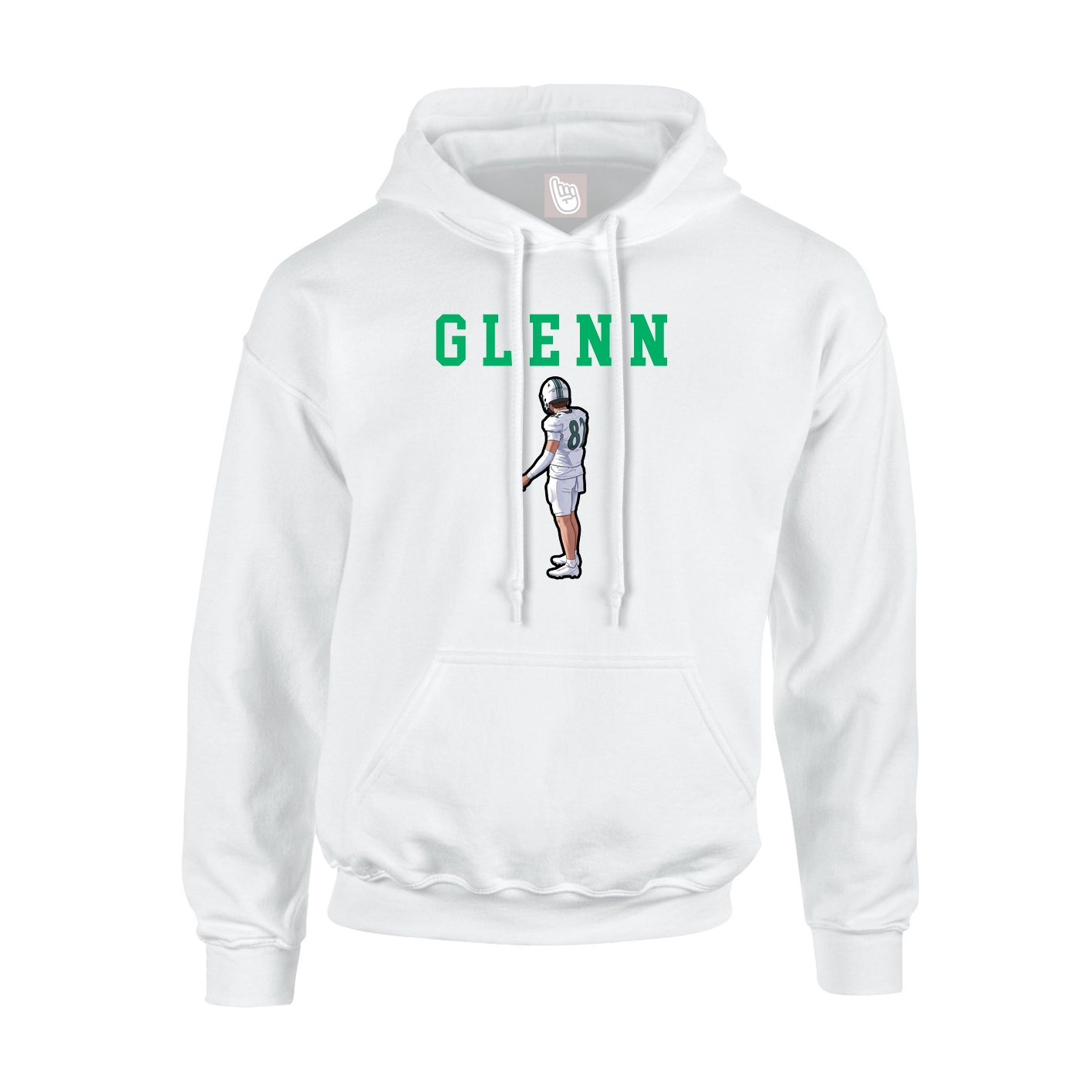 Youth Hoodie — Shirsey in White