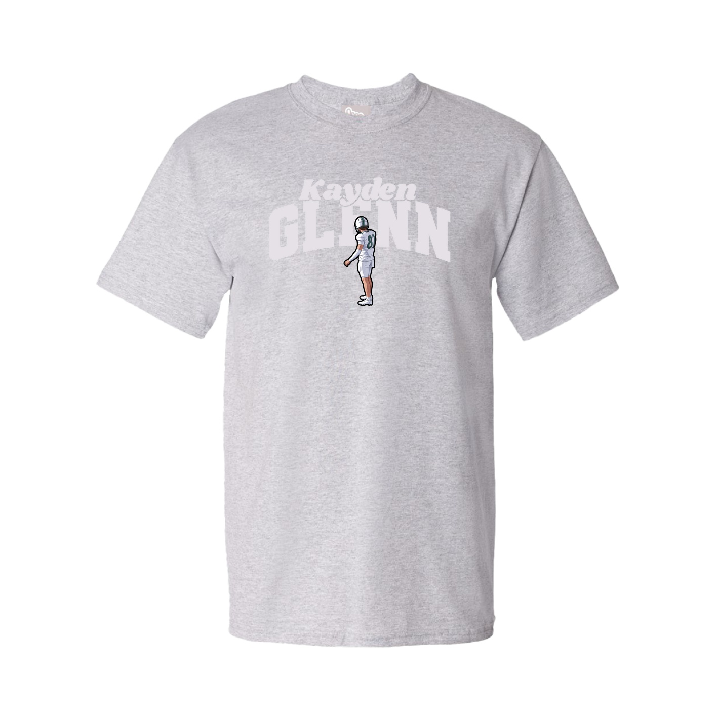 Youth Tee — Signature Arch in Grey