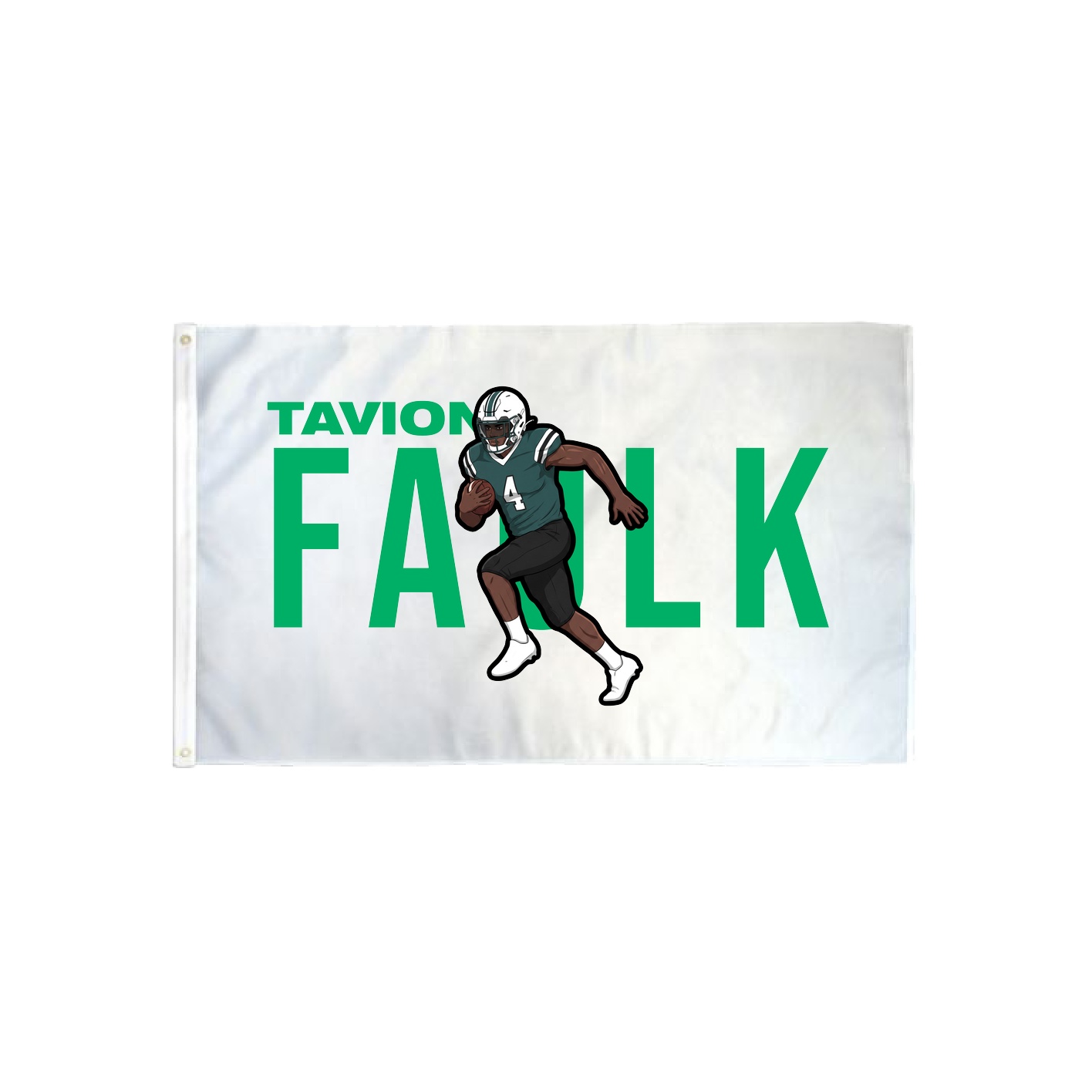 3x5 Flag — Player Name in Classic