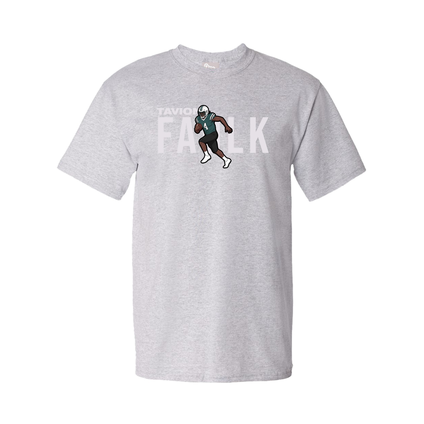 Youth Tee — Player Name in Grey