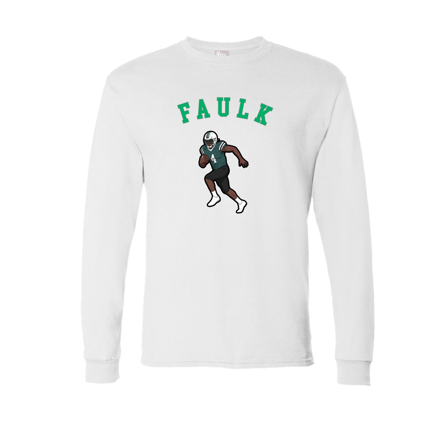 Long Sleeve Tee — Shirsey Arch in White