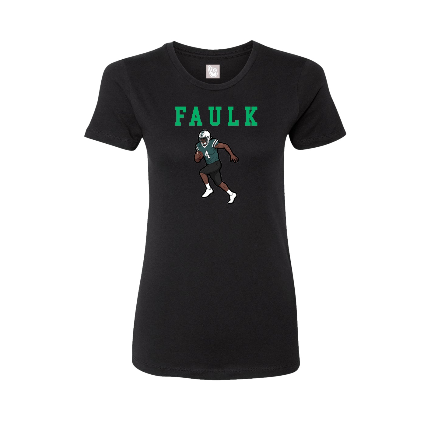 Fitted Women's Tee — Shirsey in Black
