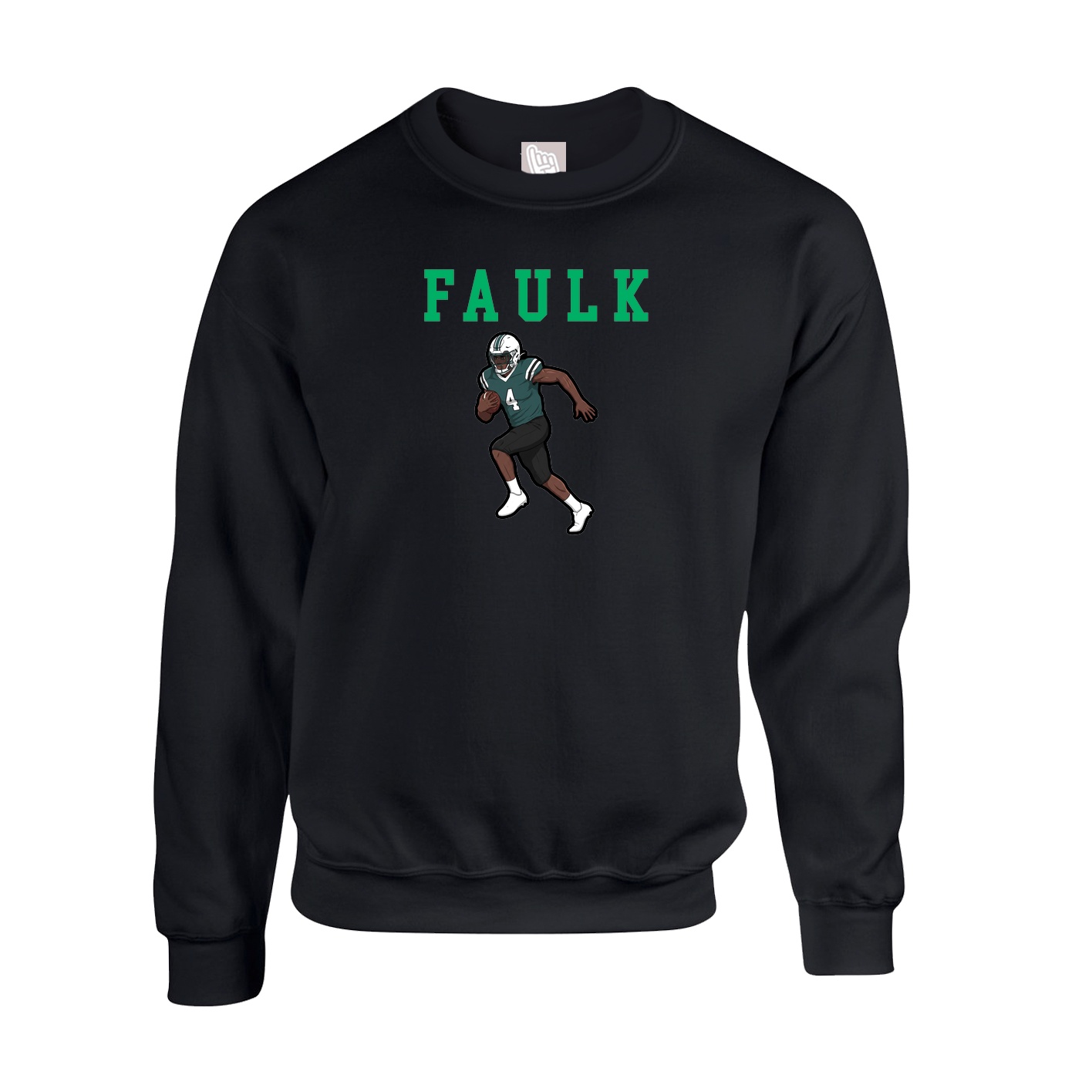 Fleece Crew — Shirsey in Black