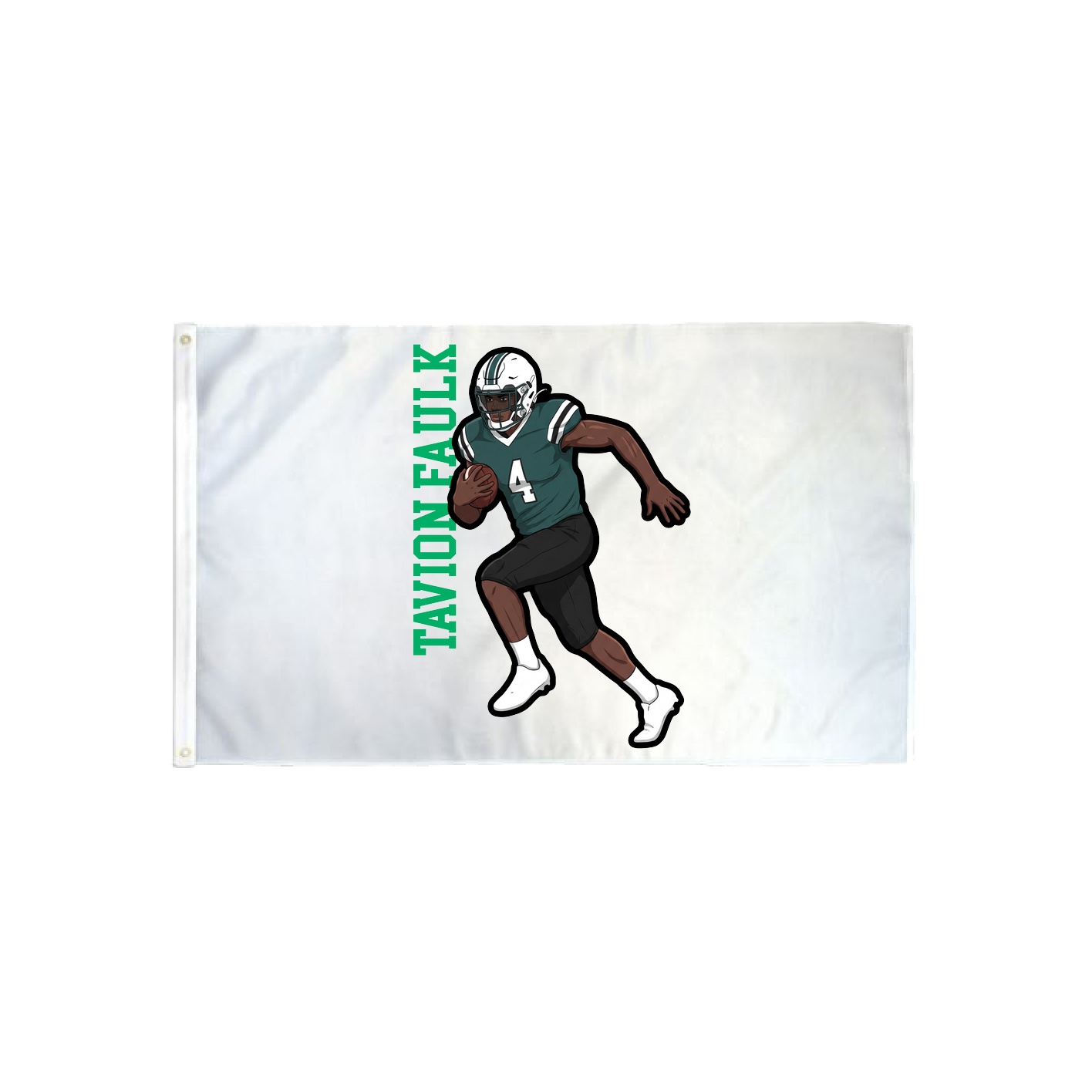 3x5 Flag — Name Vertical in Classic