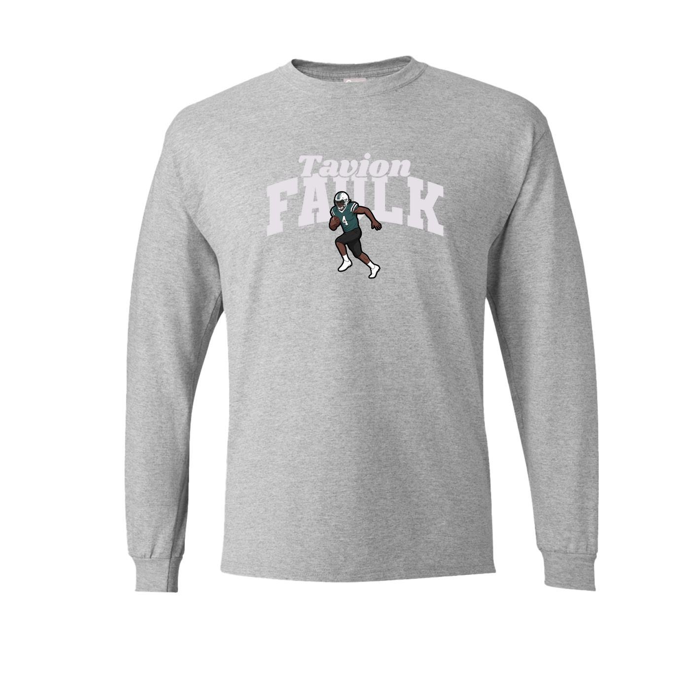 Long Sleeve Tee — Signature Arch in Grey