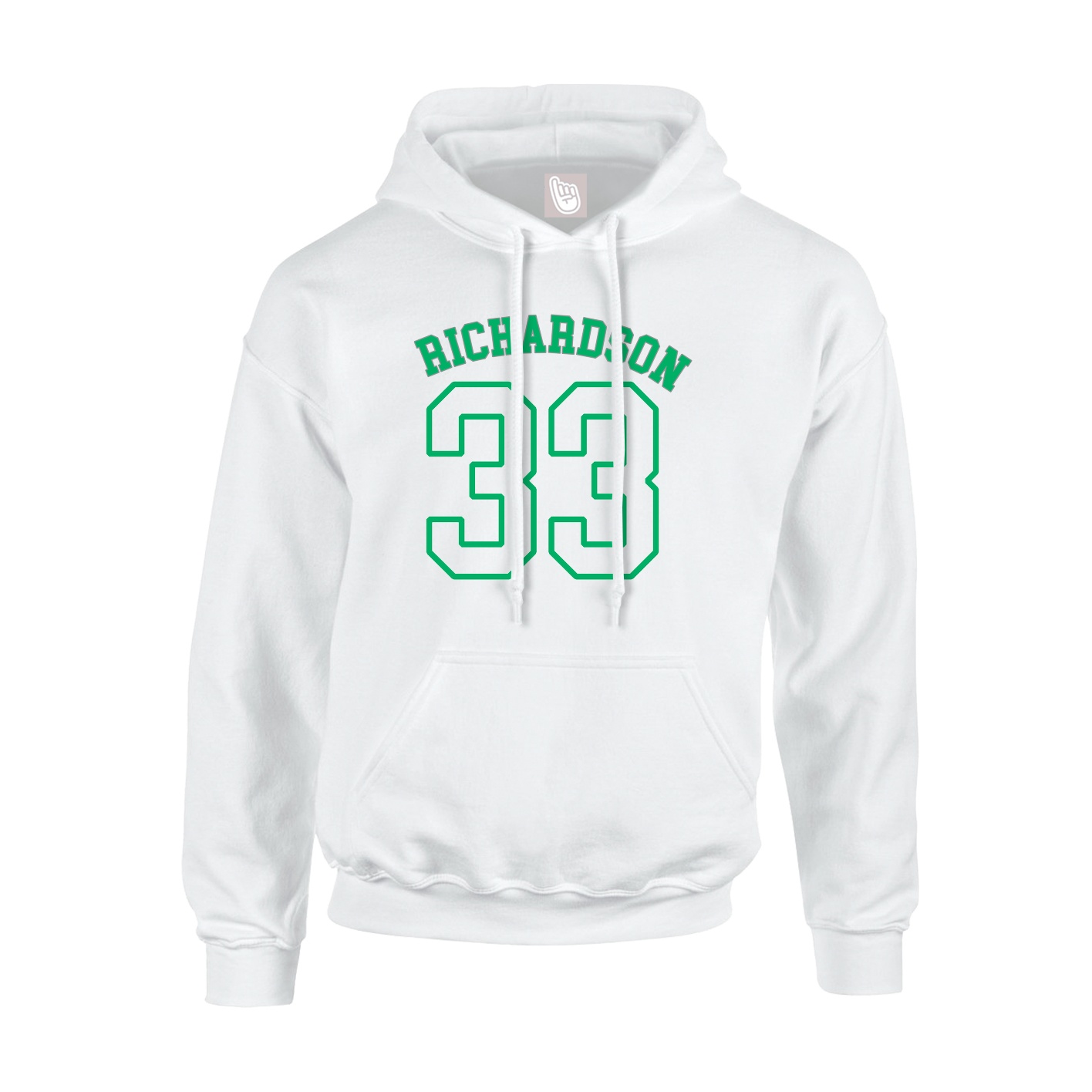 Hoodie — Shirsey Arch in White