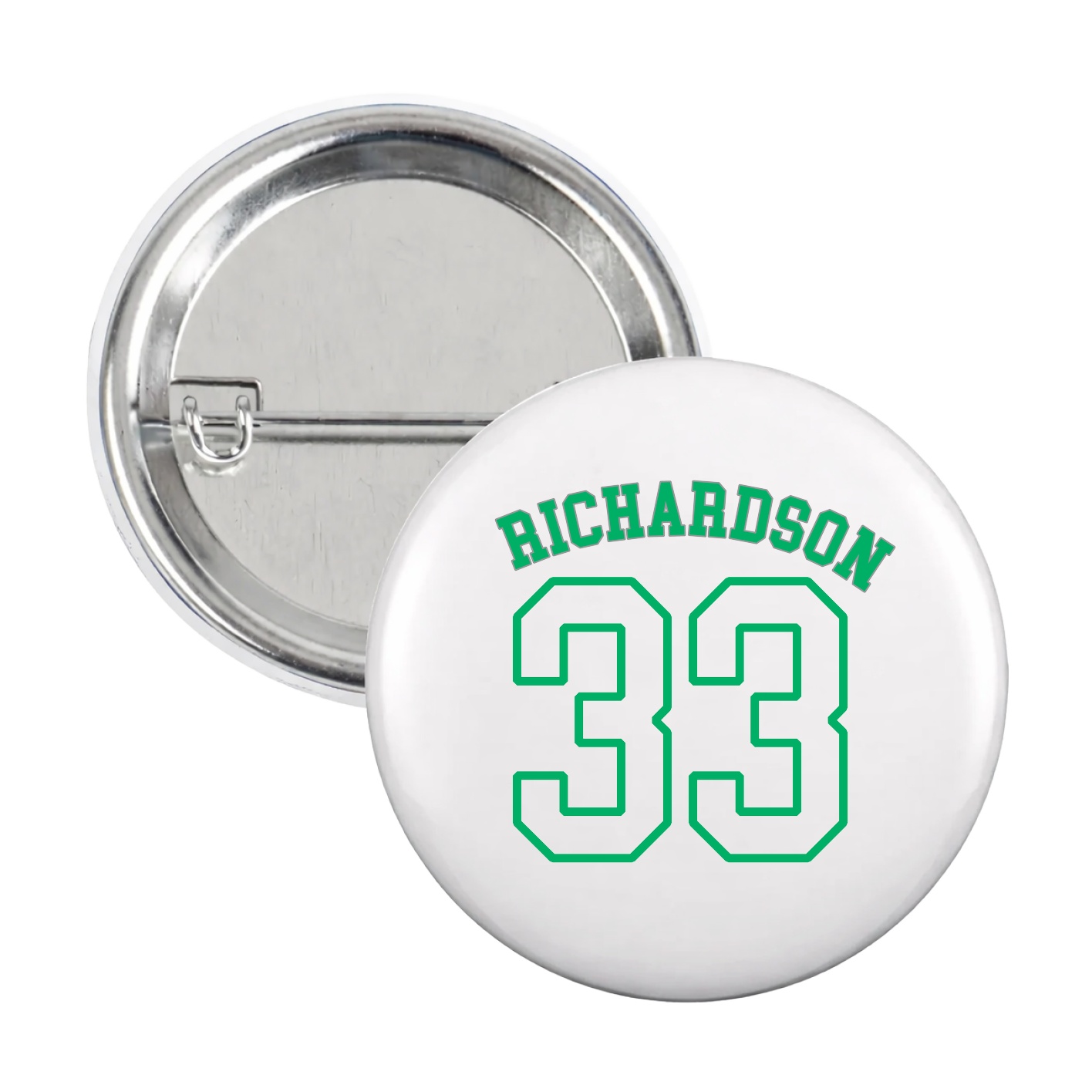 Game Day Button — Shirsey Arch in White