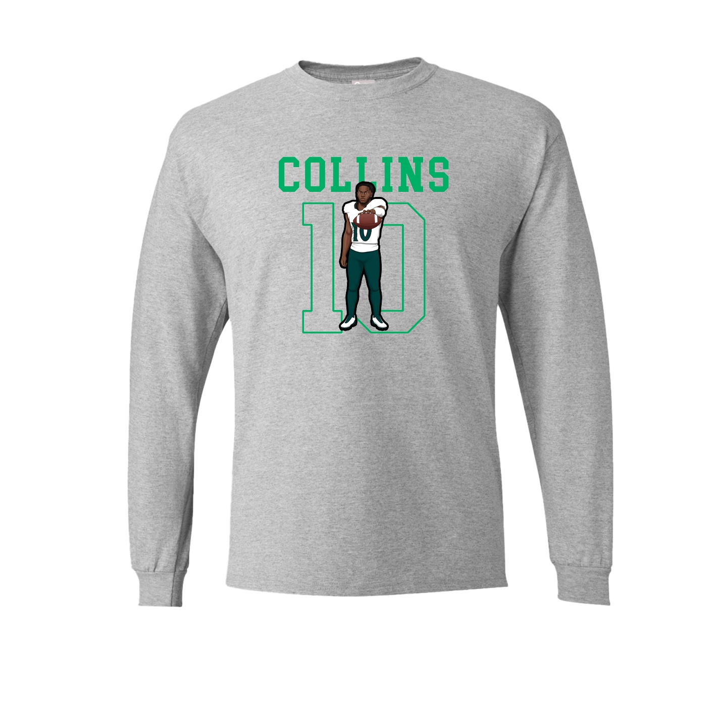 Long Sleeve Tee — Shirsey in Grey