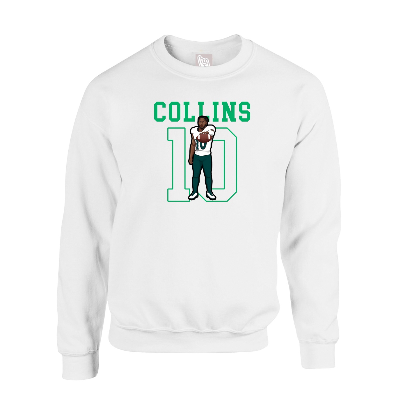 Fleece Crew — Shirsey in White