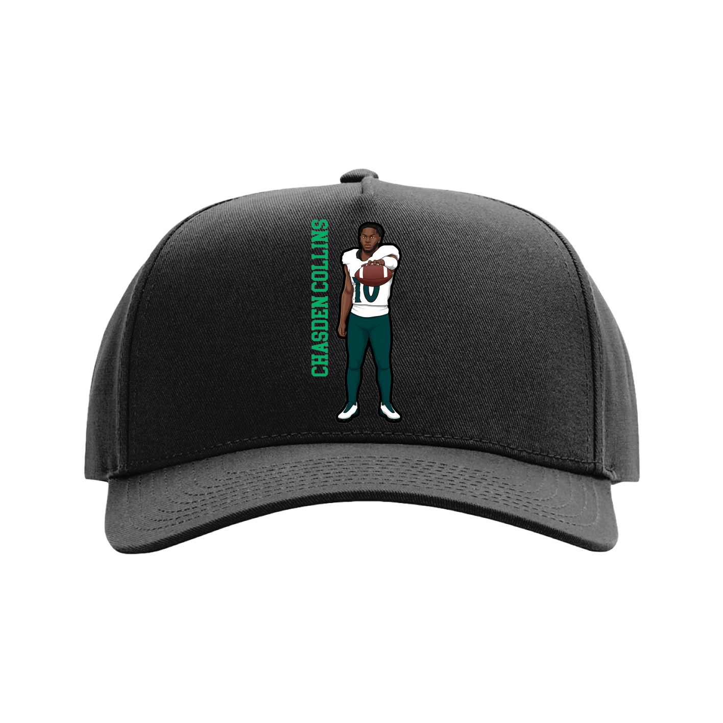 Full Fabric Five-Panel Champ Cap