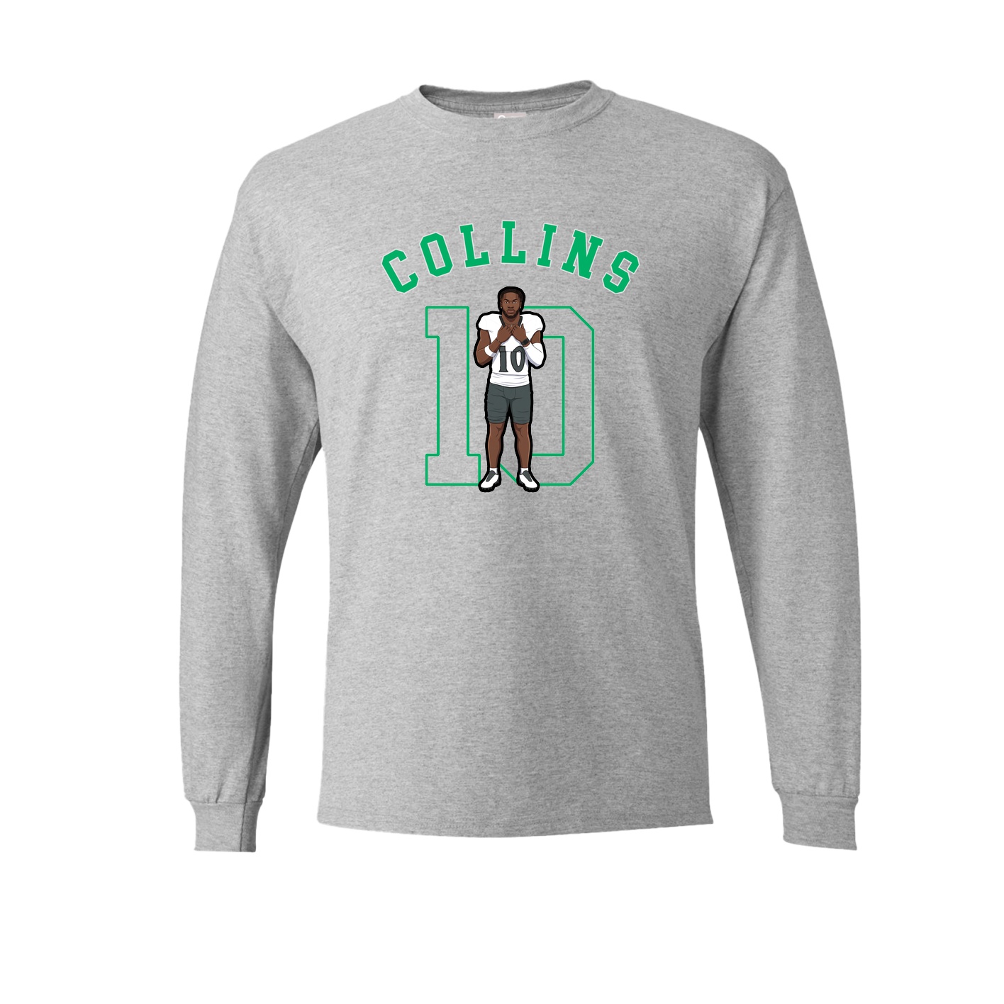 Long Sleeve Tee — Shirsey Arch in Grey