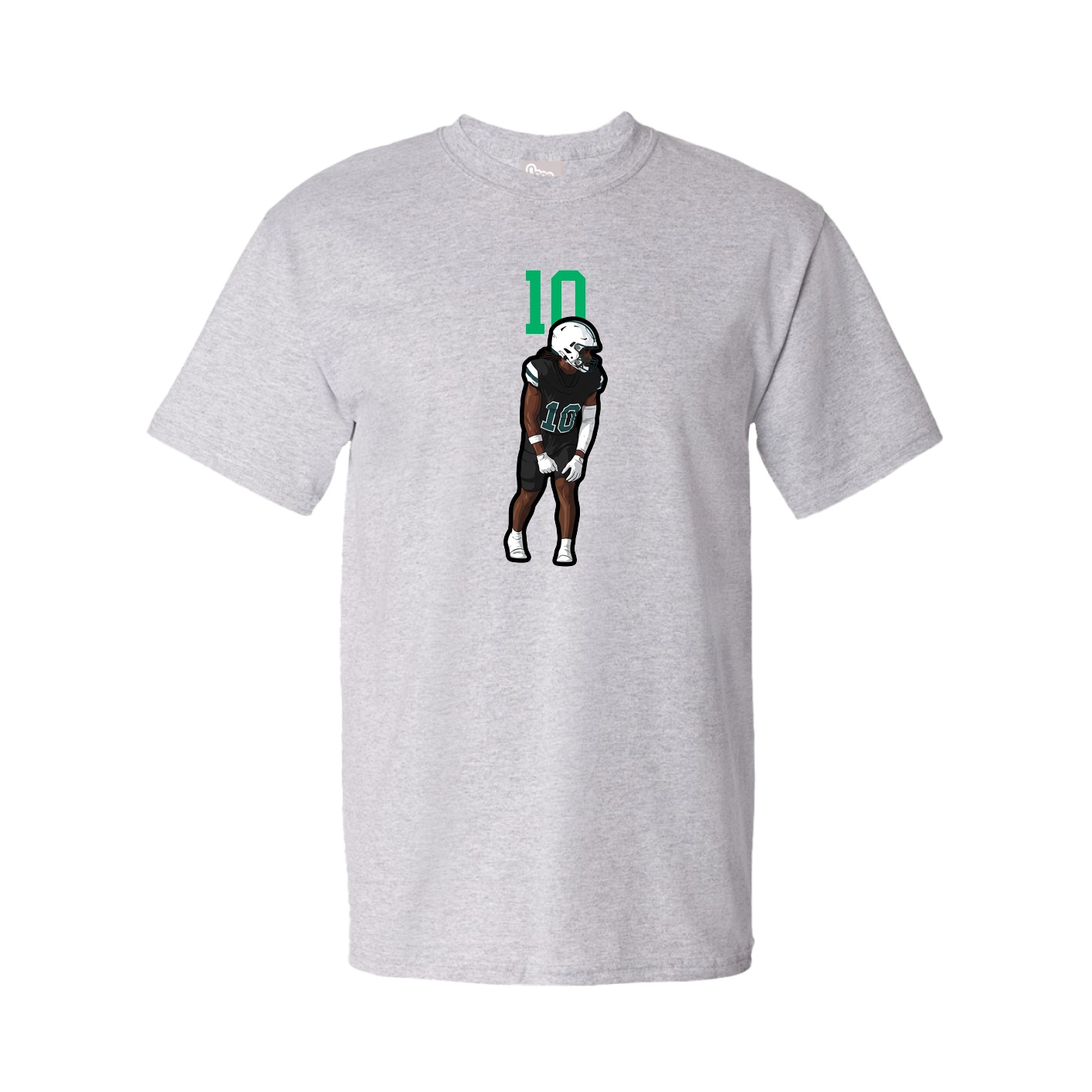 Tee — Number Top in Grey