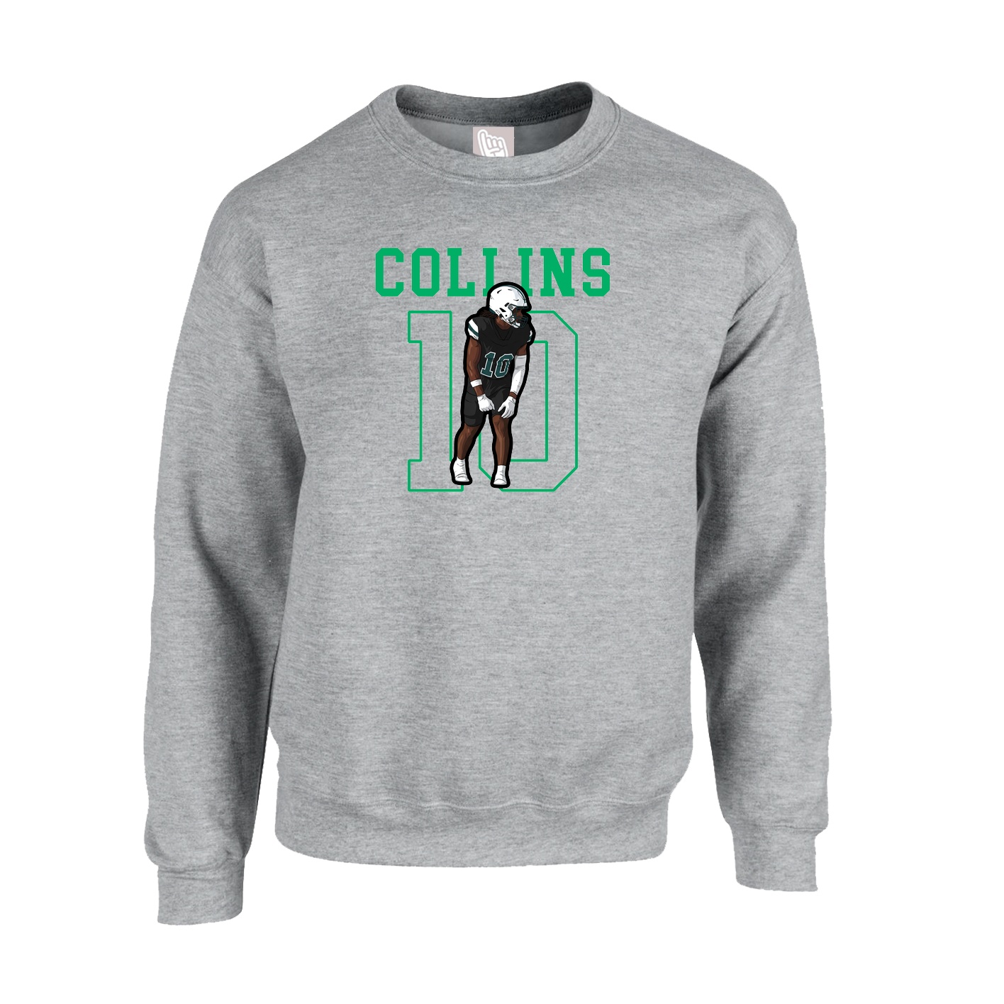 Fleece Crew — Shirsey in Grey