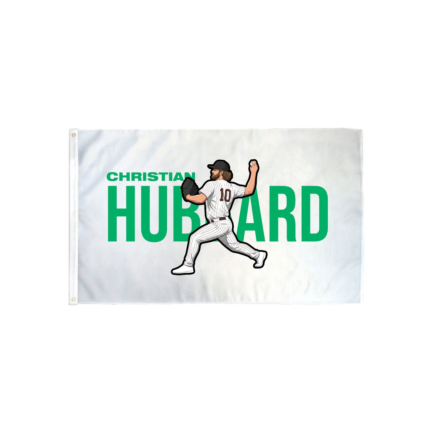 3x5 Flag — Player Name in Classic