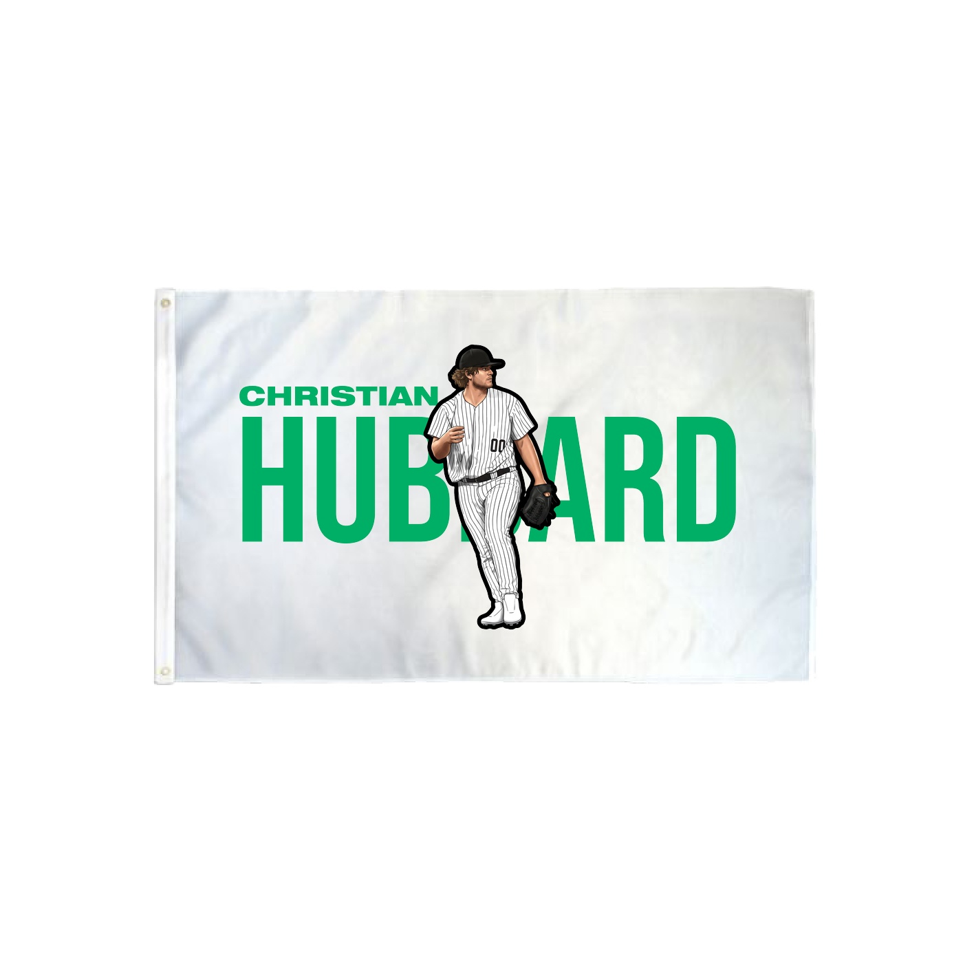 3x5 Flag — Player Name in Classic