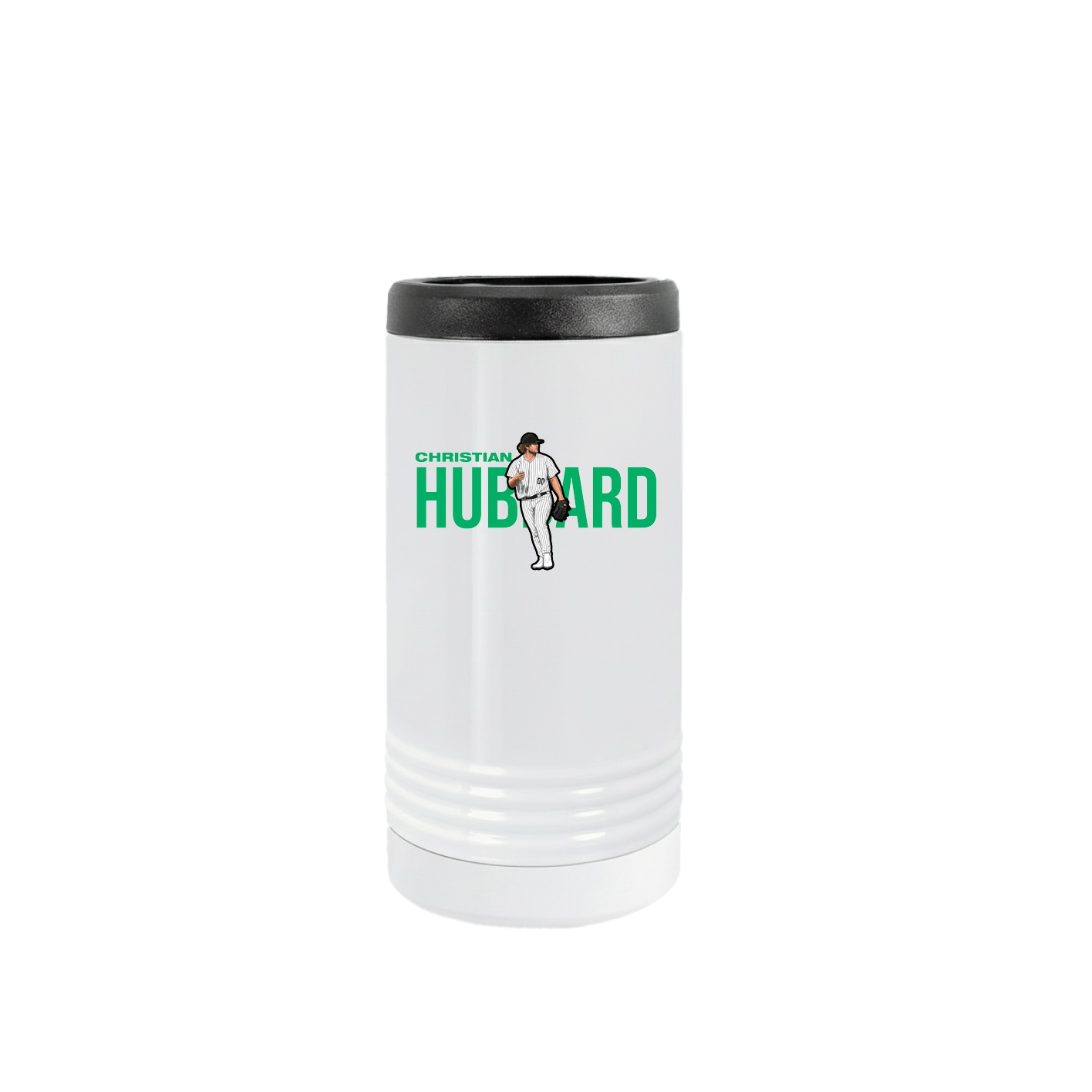 Slim Beverage Holder — Player Name in White