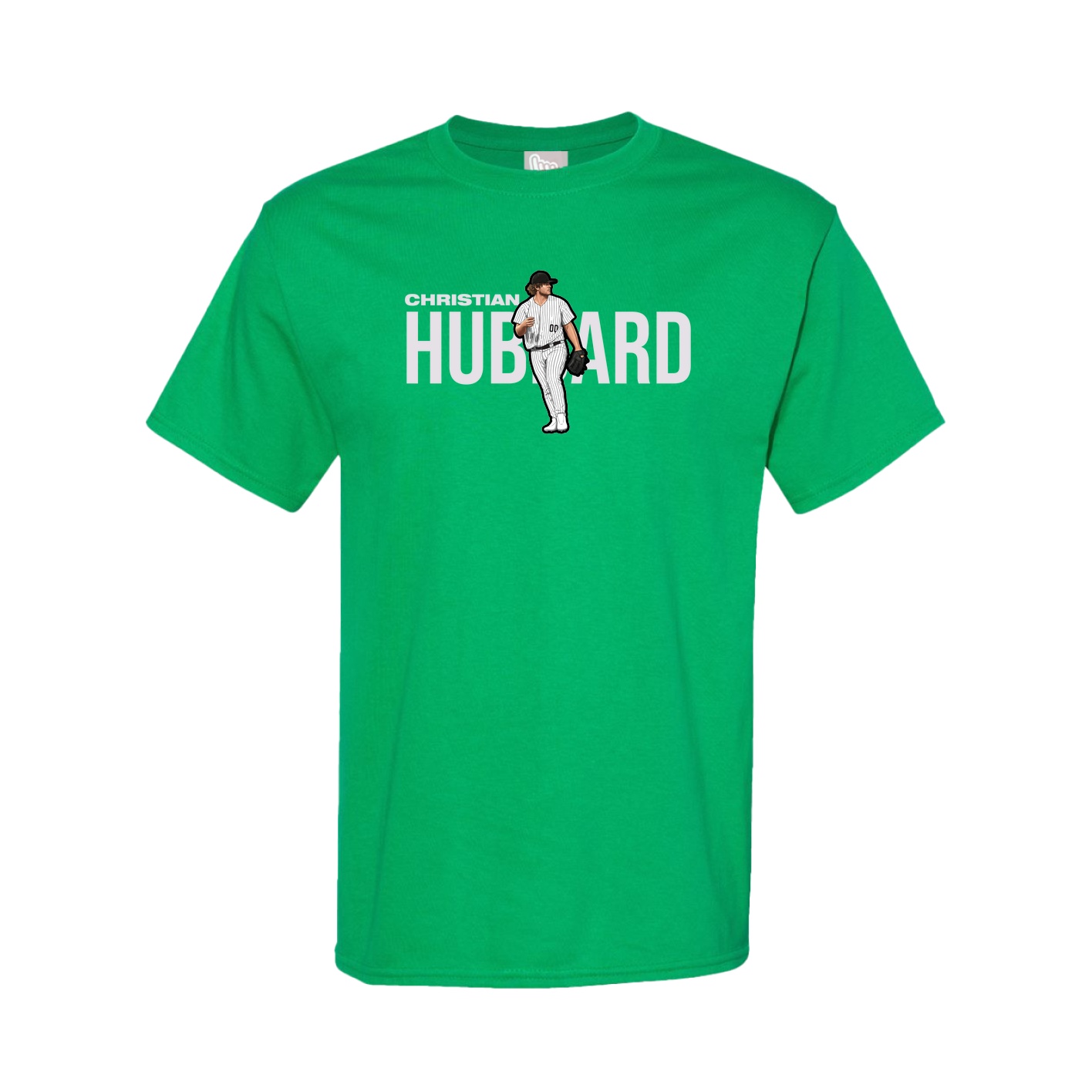 Youth Tee — Player Name in Green