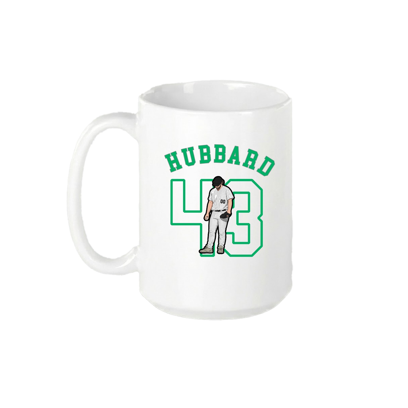 15oz Coffee Mug — Shirsey Arch in White