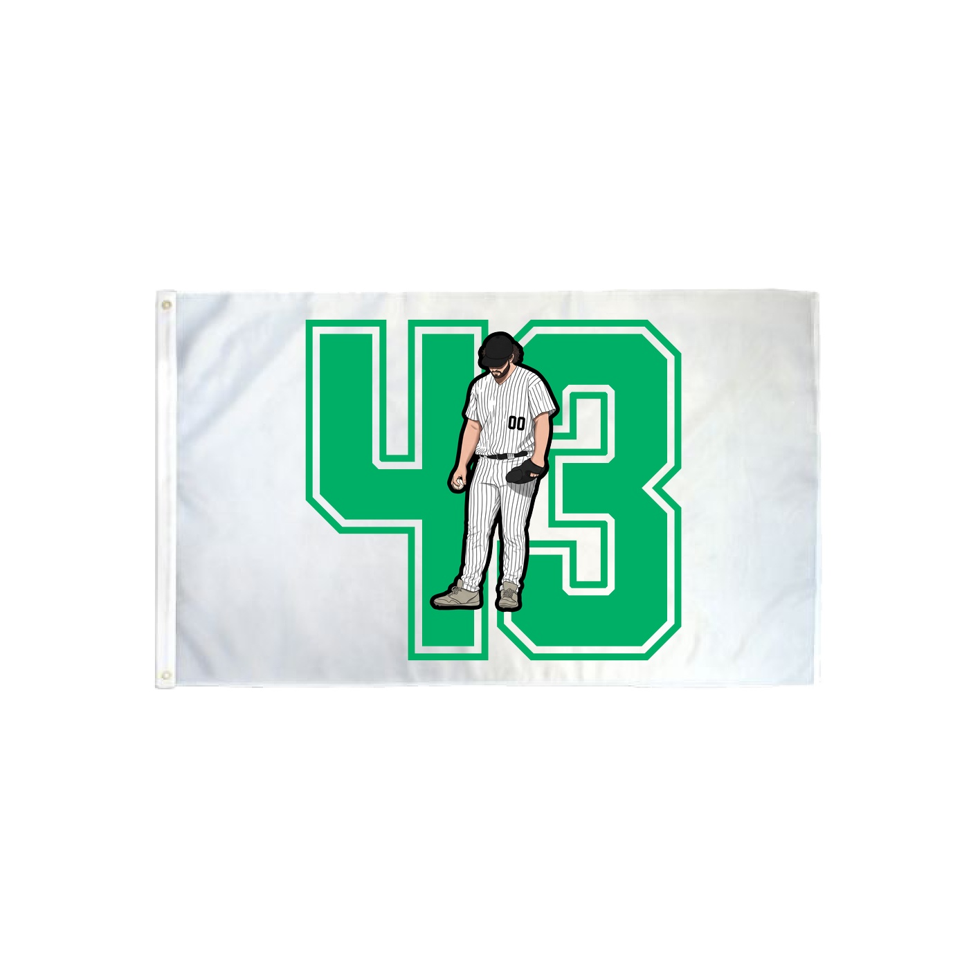 3x5 Flag — Number in Classic