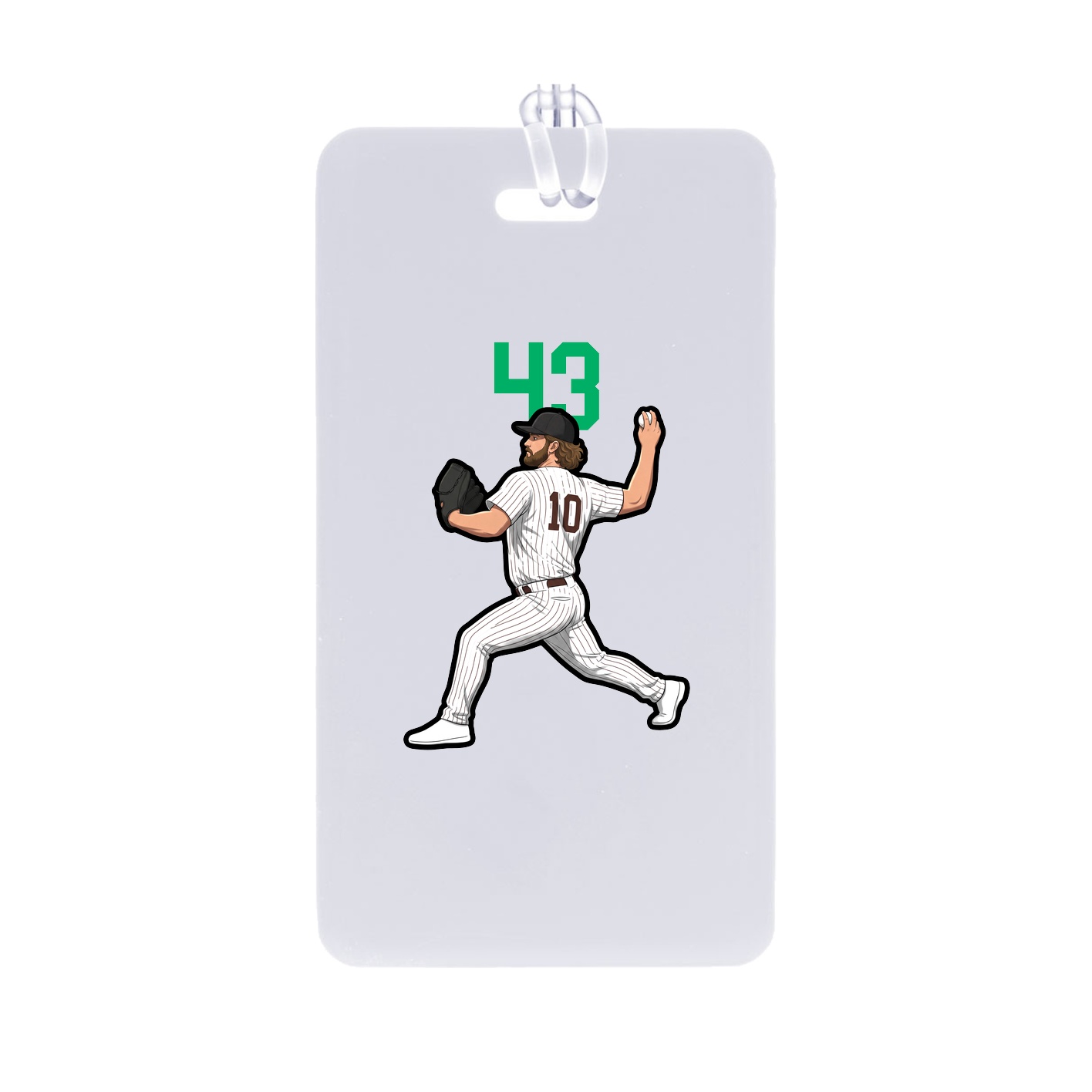 Bag Tag — Number Top in Classic